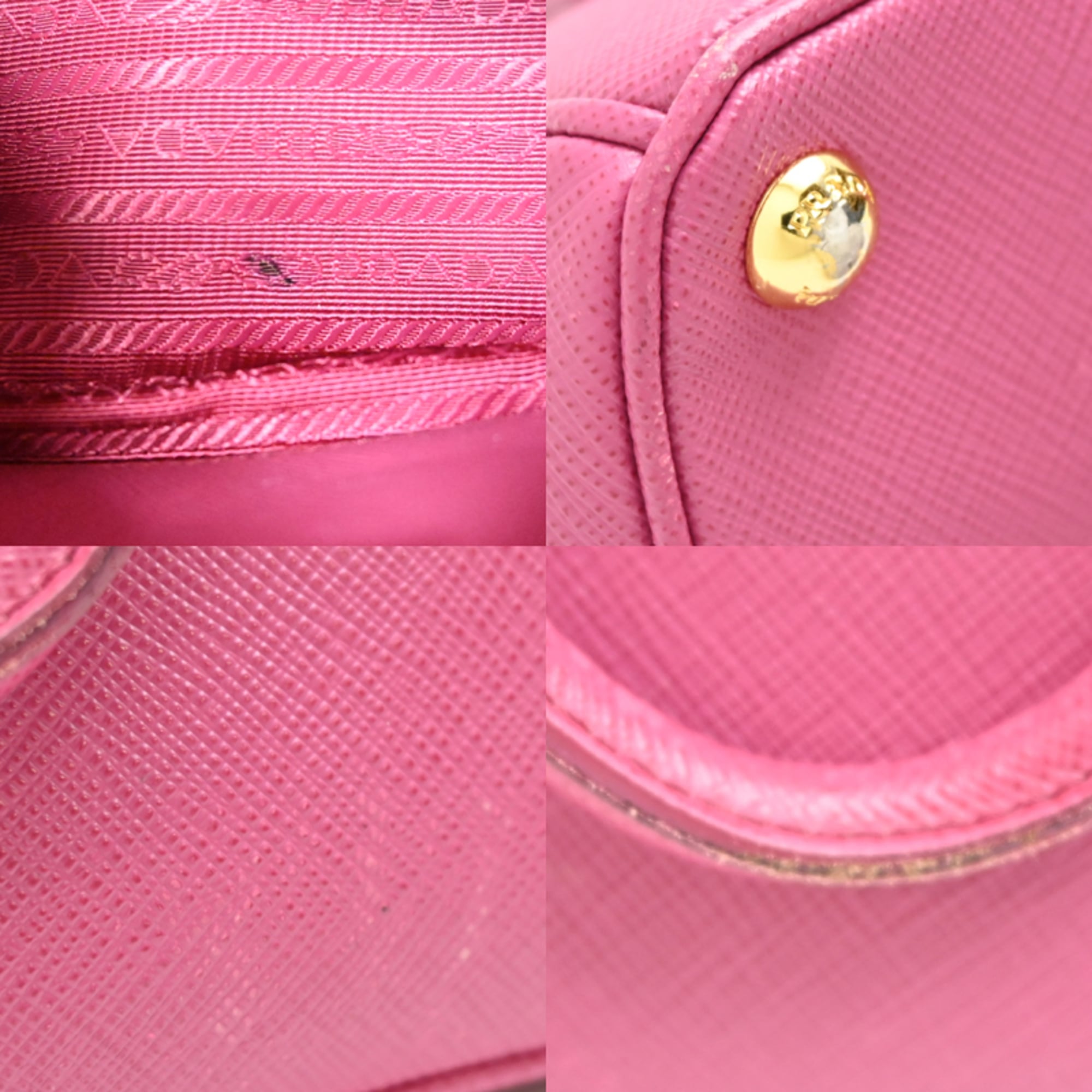 Prada Fuxia Handbag (Pre-Owned)