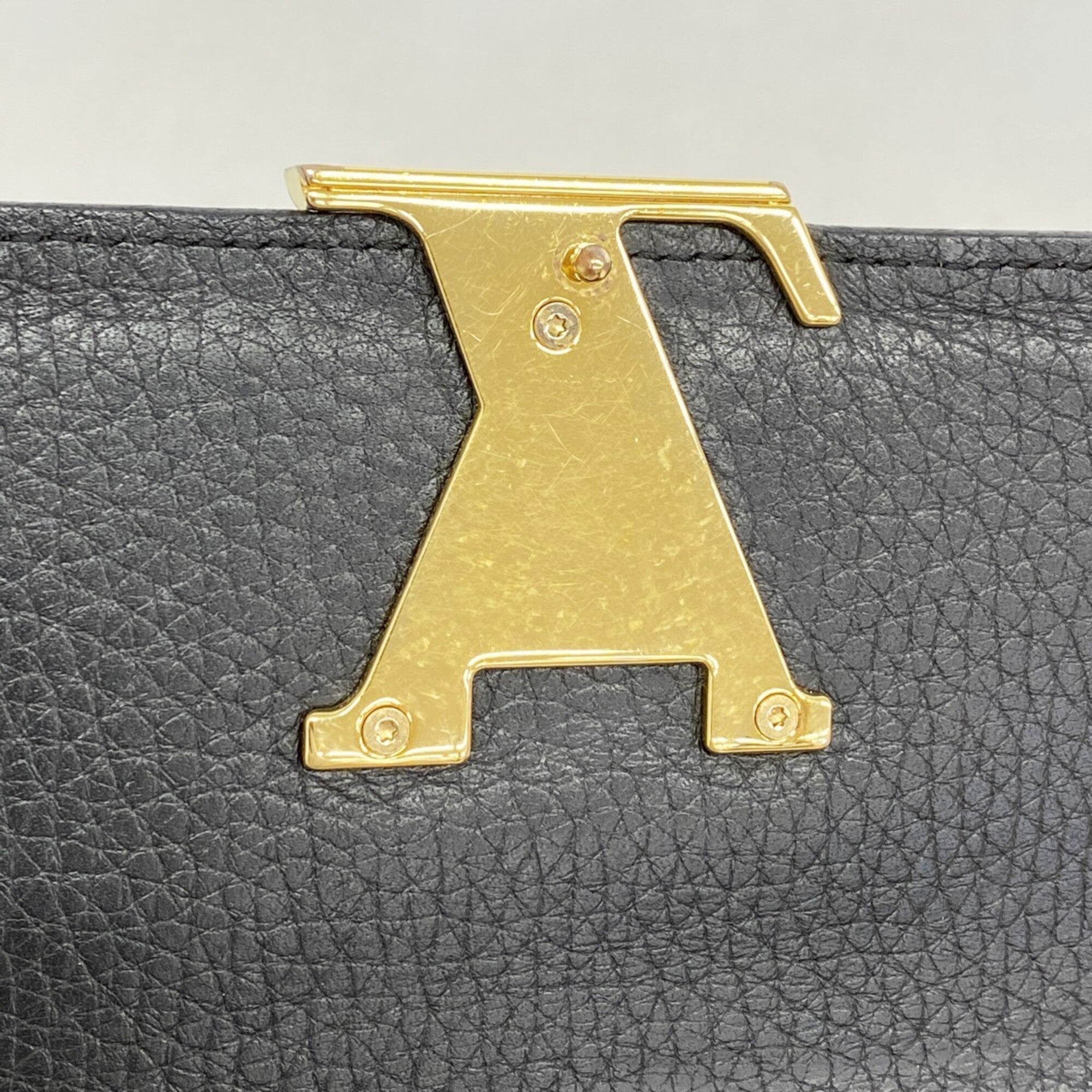 Louis Vuitton Noir Long Wallet (Bi-Fold) (Pre-Owned)