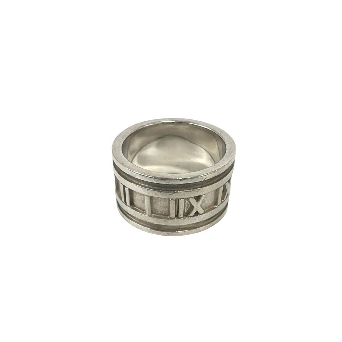 Tiffany Silver Silver 925 Band Ring (Pre-Owned)