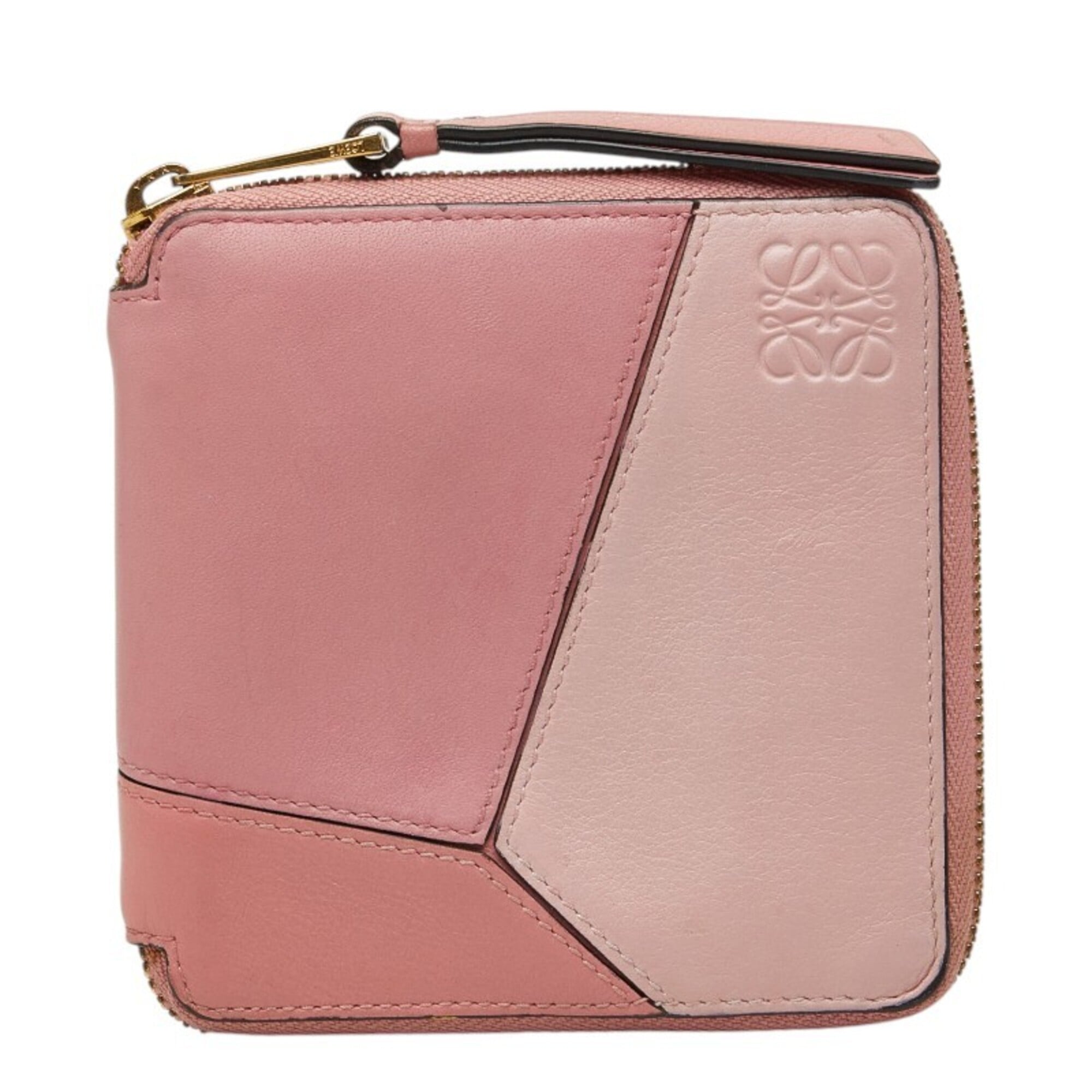 Loewe Pink Leather Wallet (Bi-Fold) (Pre-Owned)