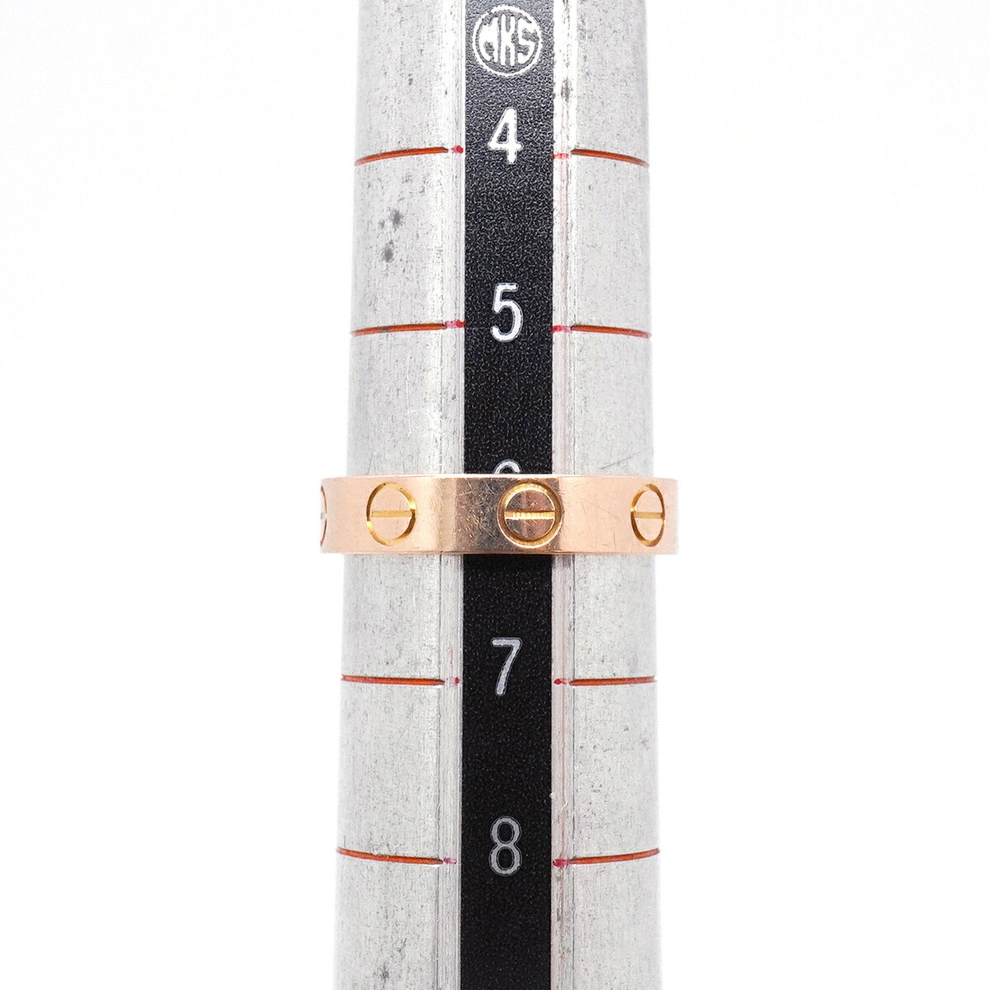 Cartier Pink Gold (18K) Band Ring (Pre-Owned)
