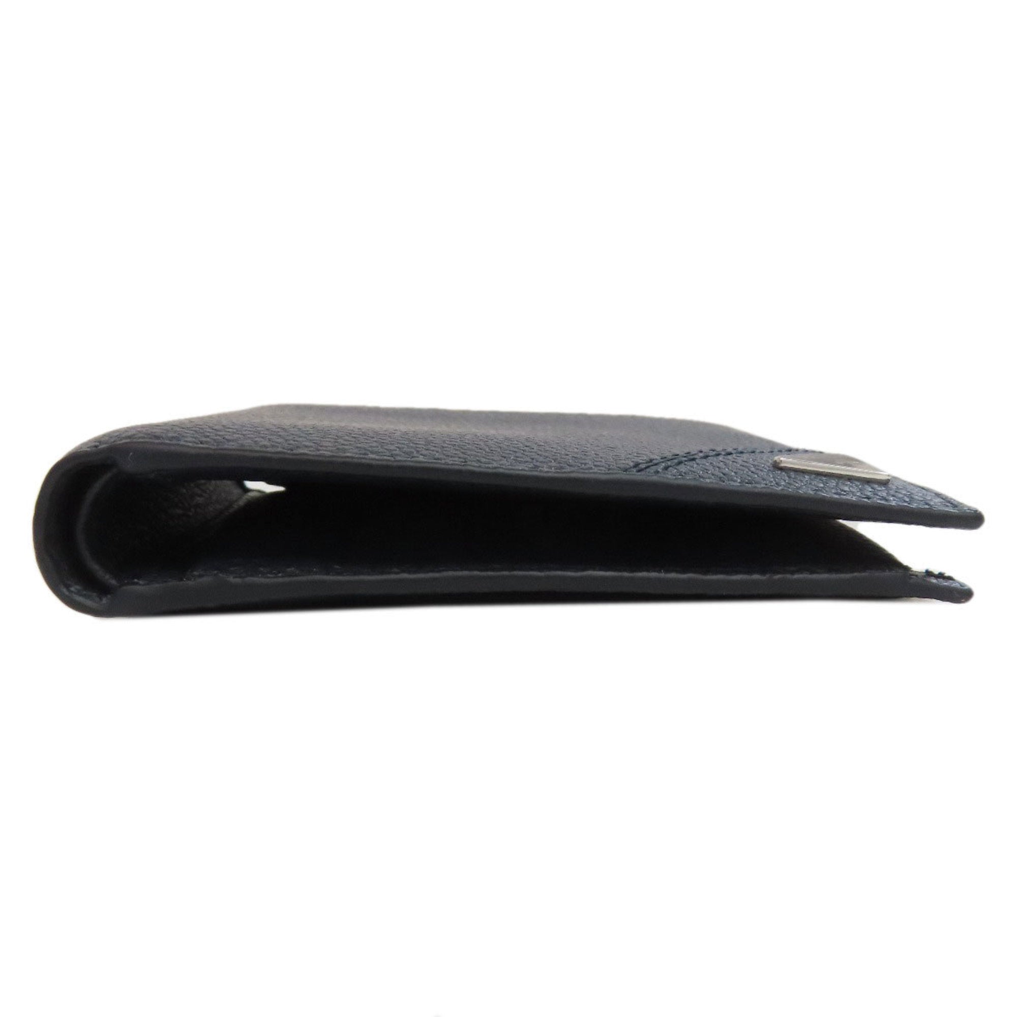 Prada Black Leather Wallet (Bi-Fold) (Pre-Owned)