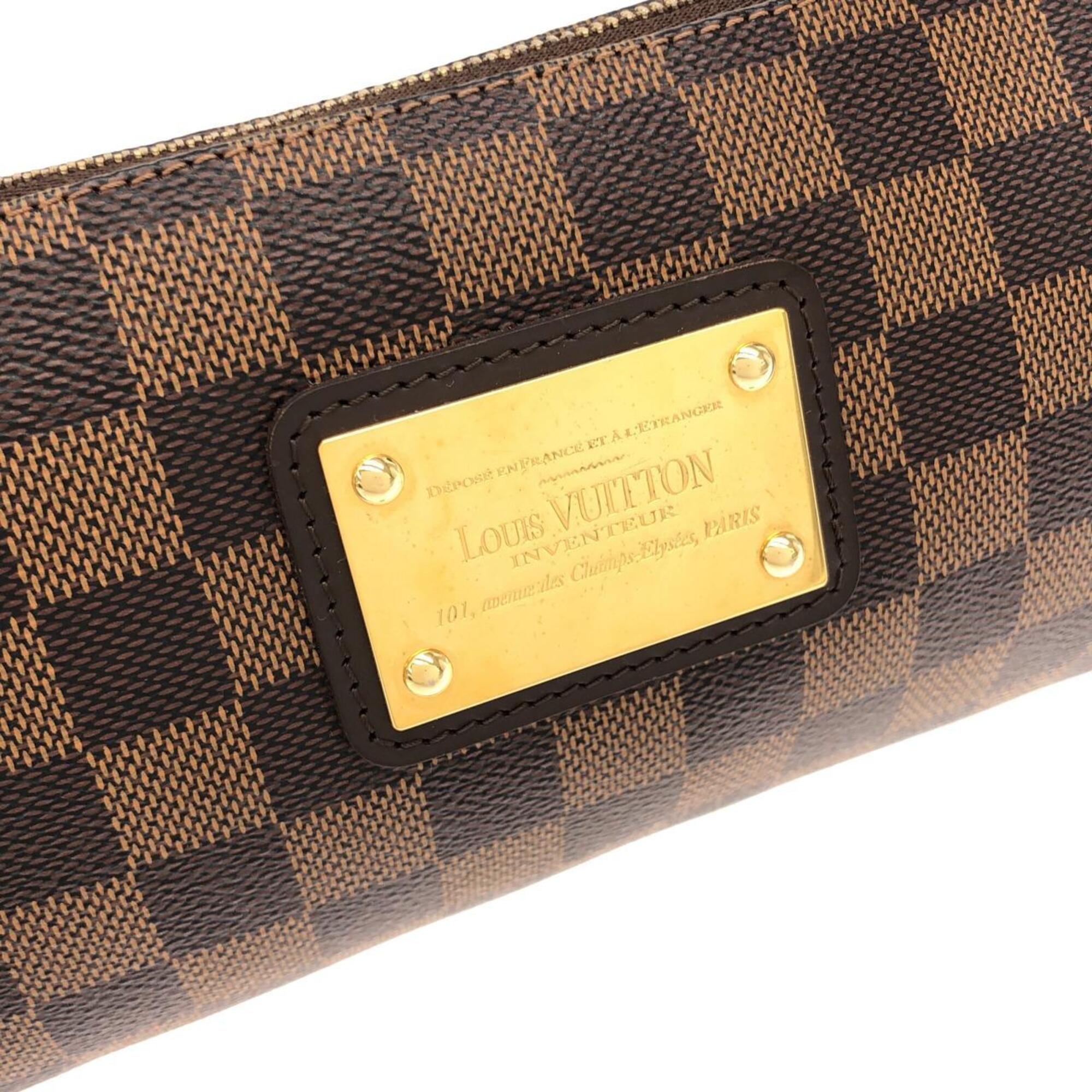 Louis Vuitton Ebene Coated Canvas Shoulder Bag (Pre-Owned)