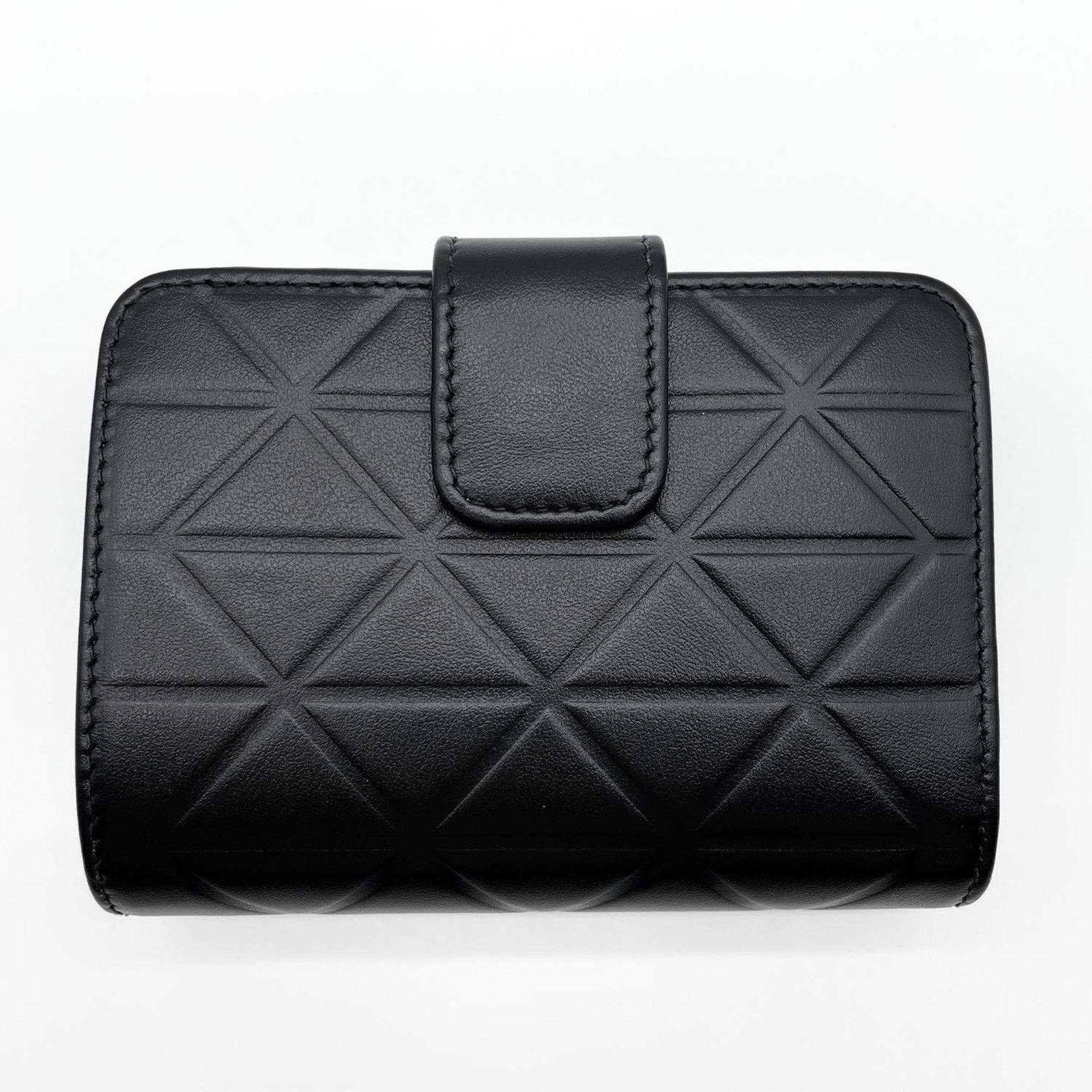 Prada Black Leather Wallet (Bi-Fold) (Pre-Owned)