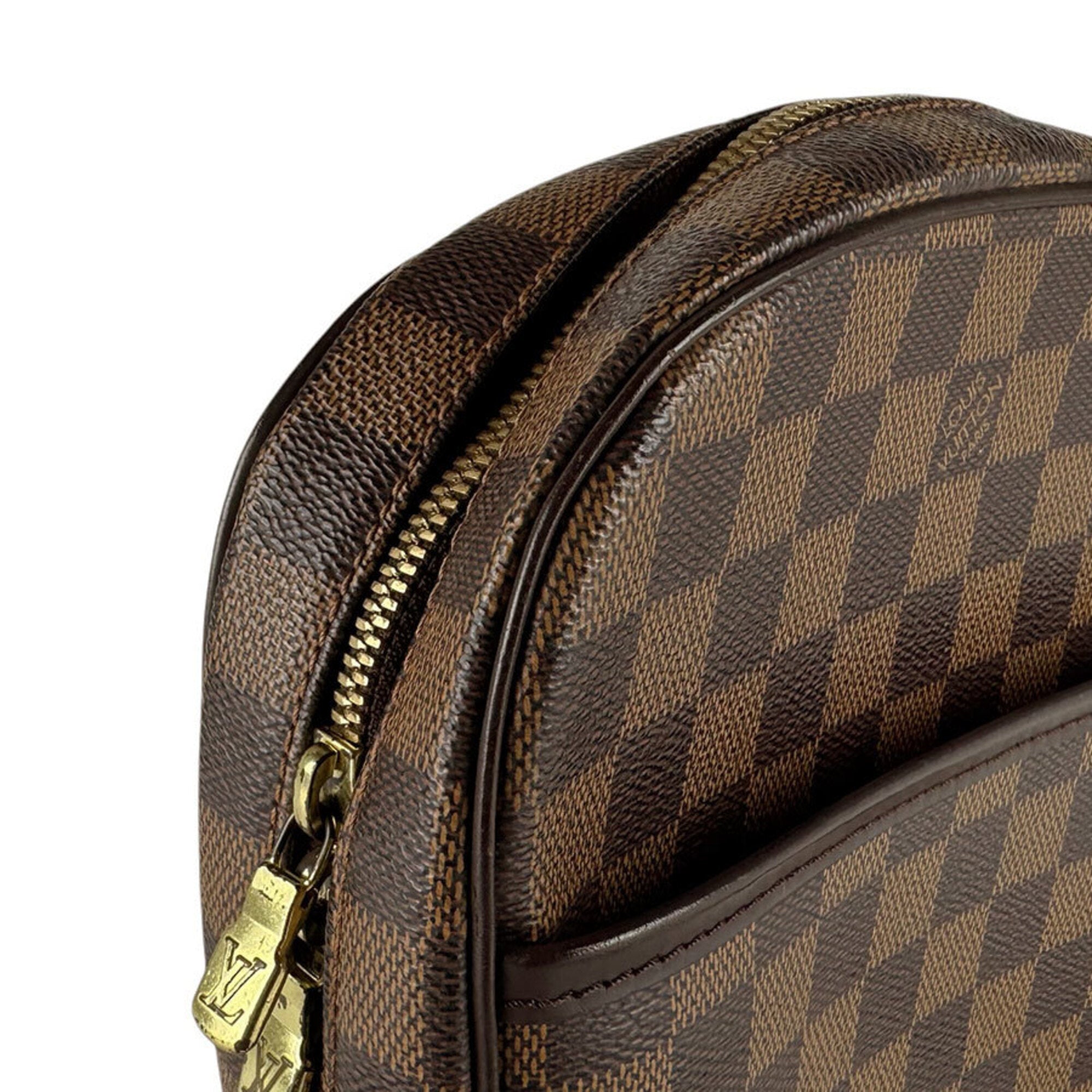 Louis Vuitton Damier Canvas Ebene Damier Canvas Shoulder Bag (Pre-Owned)