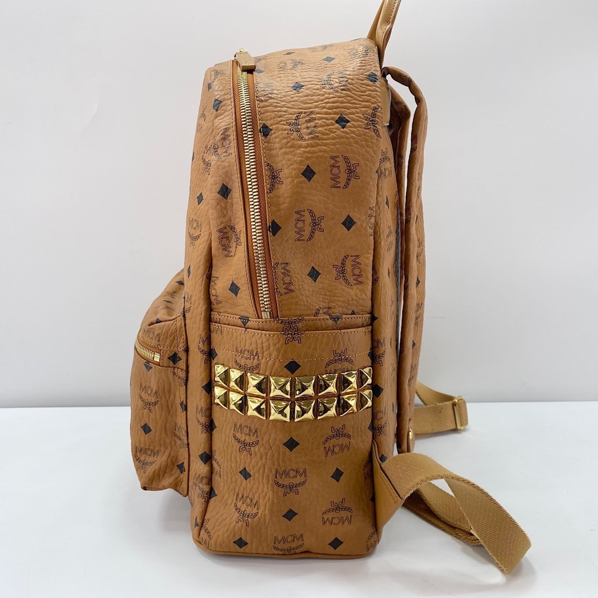 Mcm Brown Backpack (Pre-Owned)