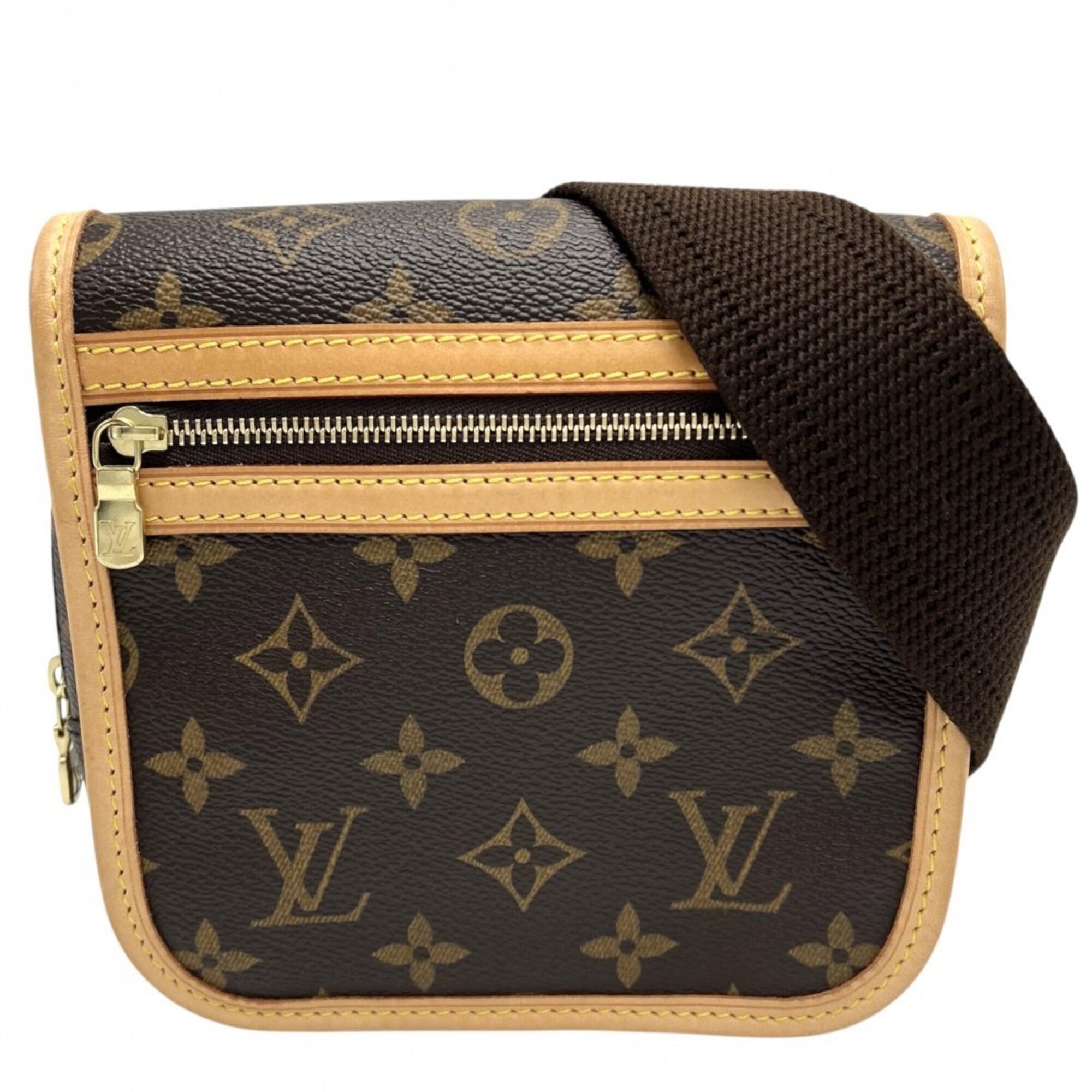 Louis Vuitton Brown Monogram Fanny Pack Pouch Sling Bag (Pre-Owned)