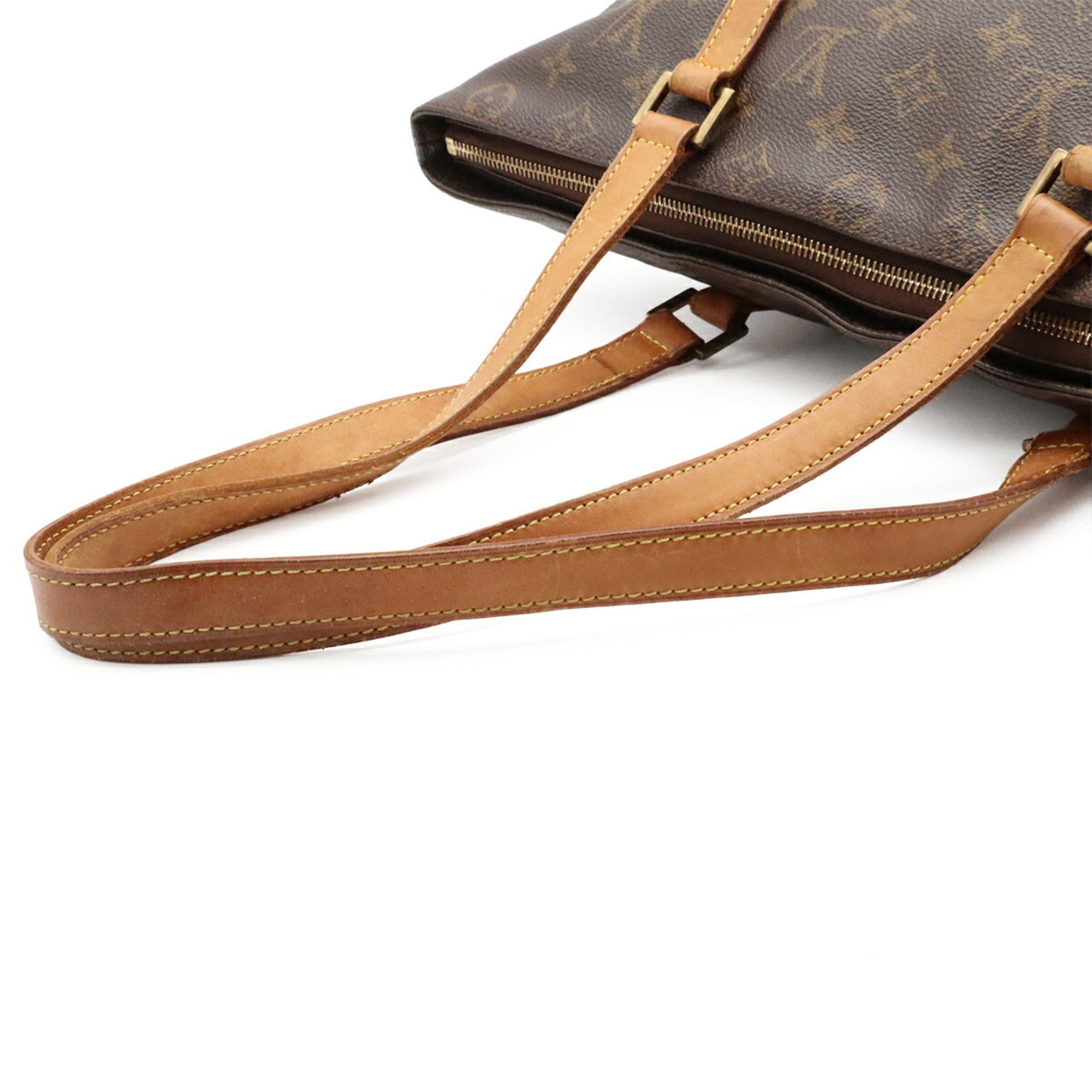 Louis Vuitton Brown Monogram Shoulder Bag Tote Bag (Pre-Owned)