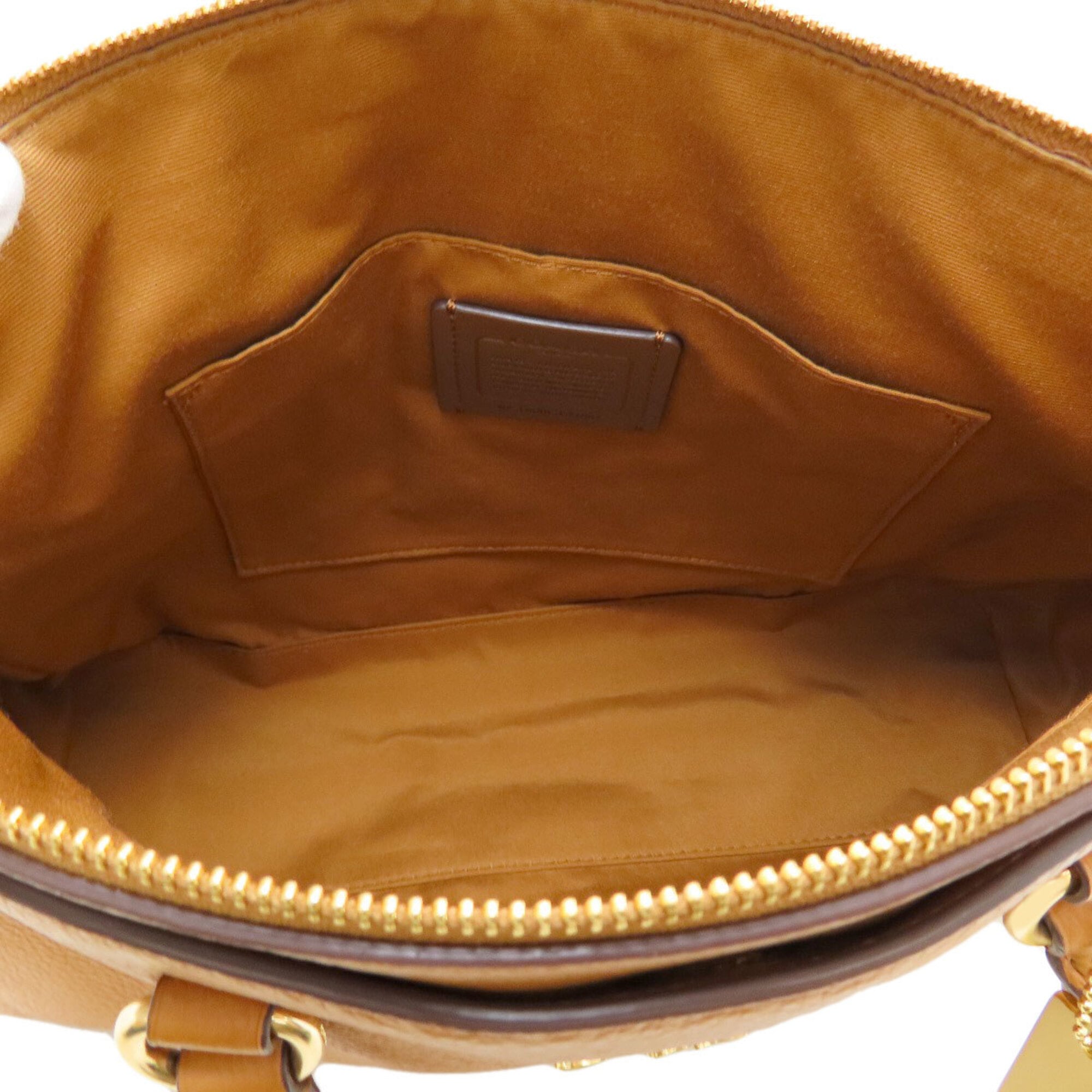 Coach Brown Leather Handbag (Pre-Owned)