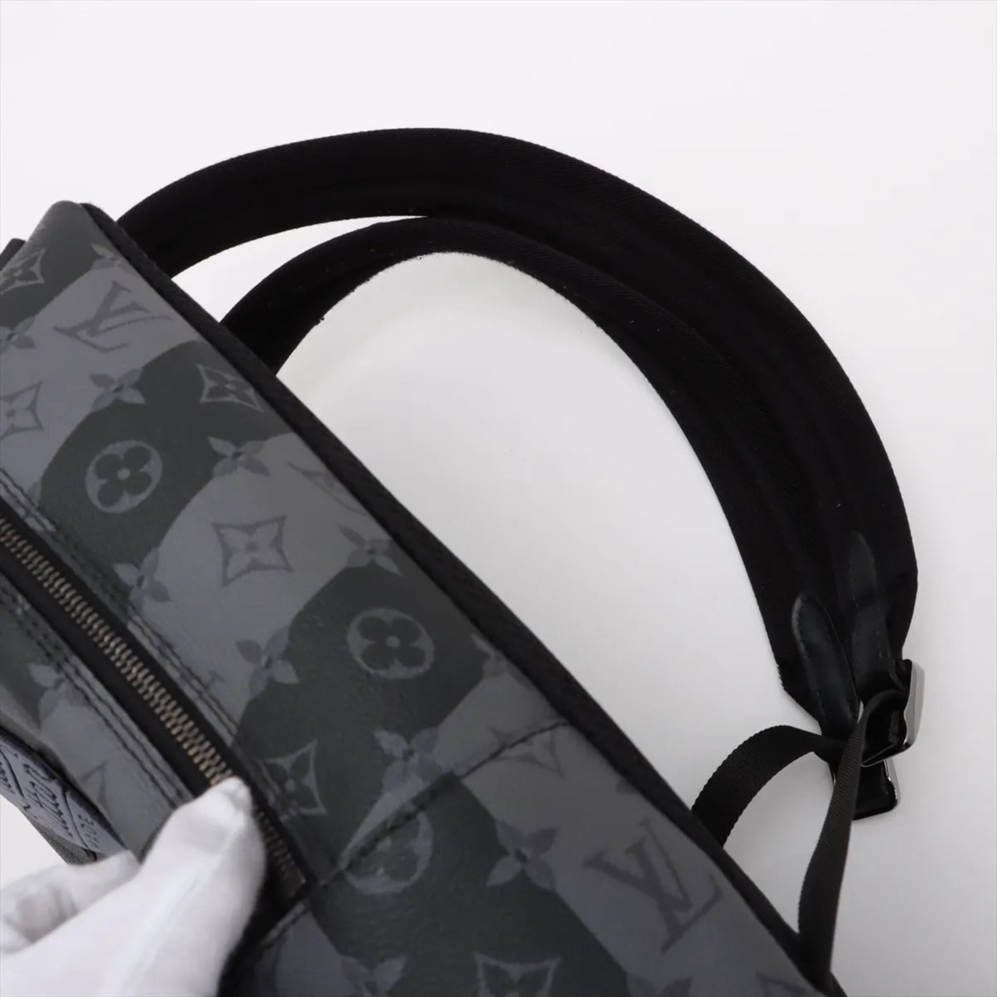 Louis Vuitton Monogram Gray Monogram Backpack (Pre-Owned)