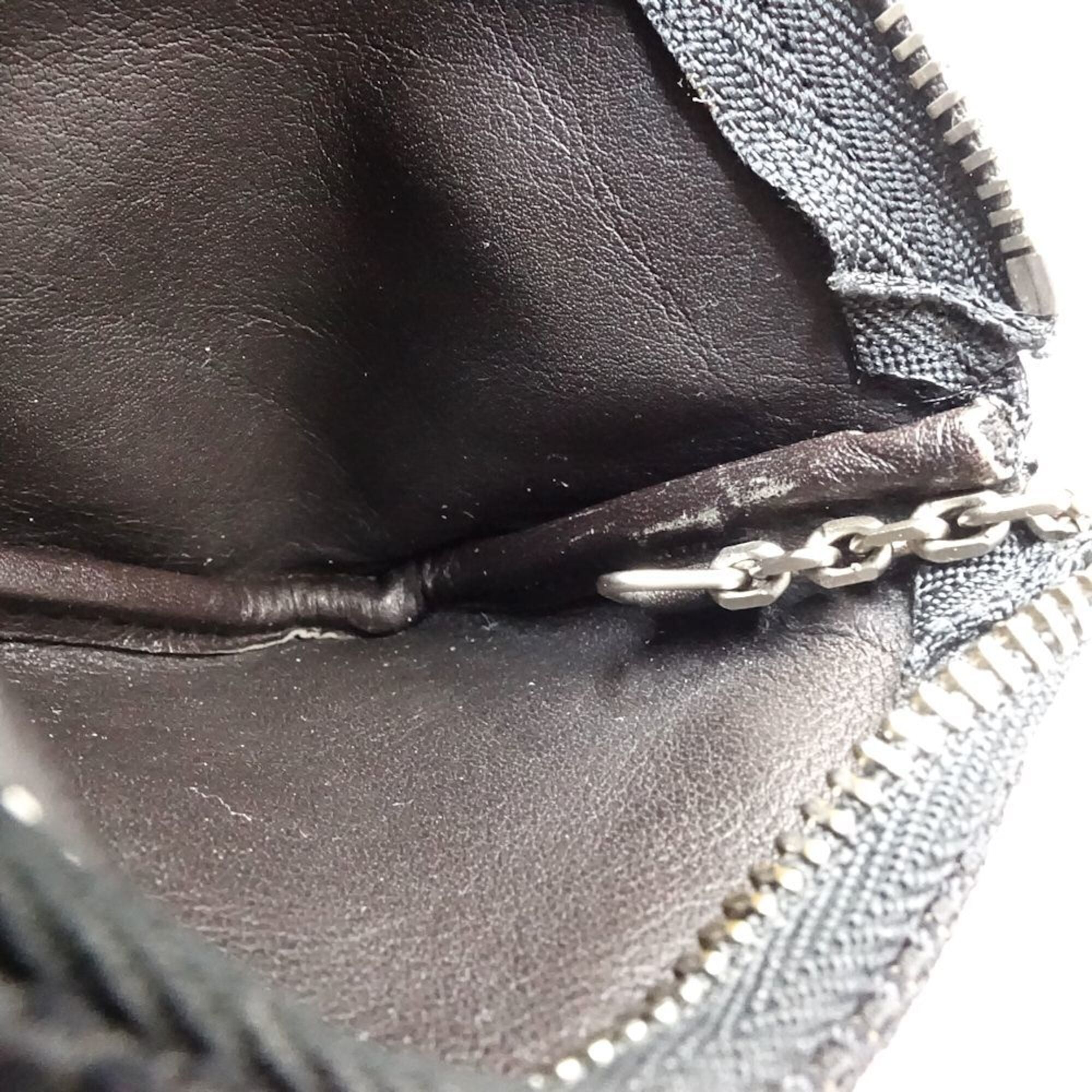 Louis Vuitton Damier Geant Noir Leather Coin Purse/Coin Case (Pre-Owned)