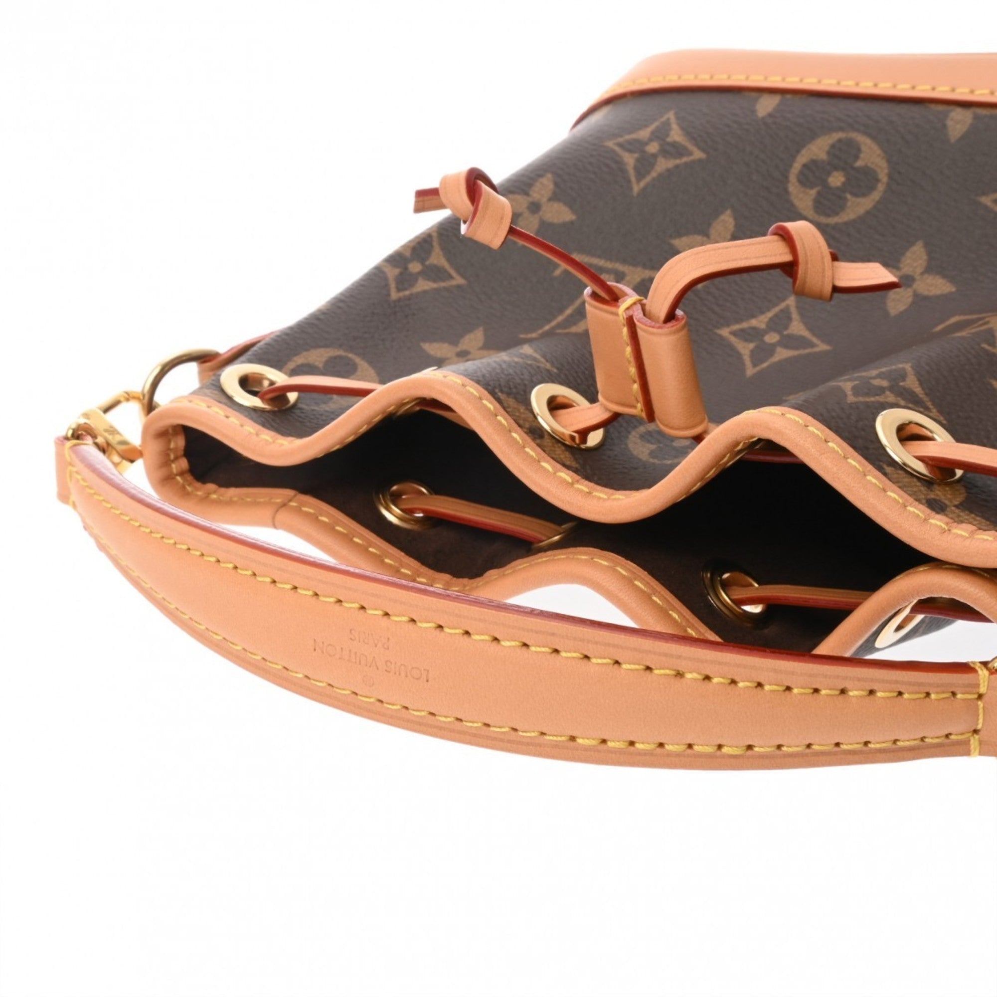 Louis Vuitton Brown Monogram Canvas Shoulder Bag (Pre-Owned)