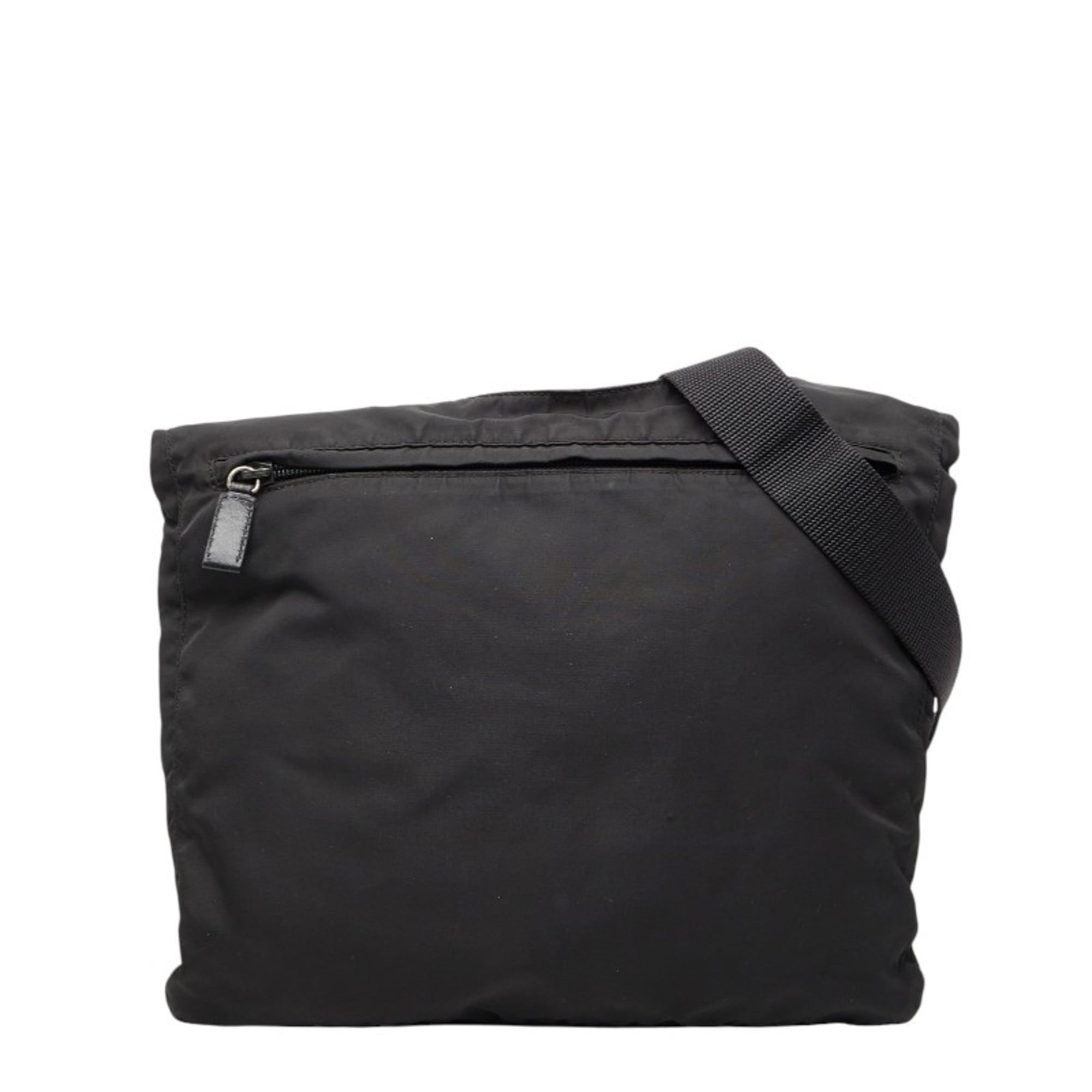 Prada Black Nylon Shoulder Bag (Pre-Owned)