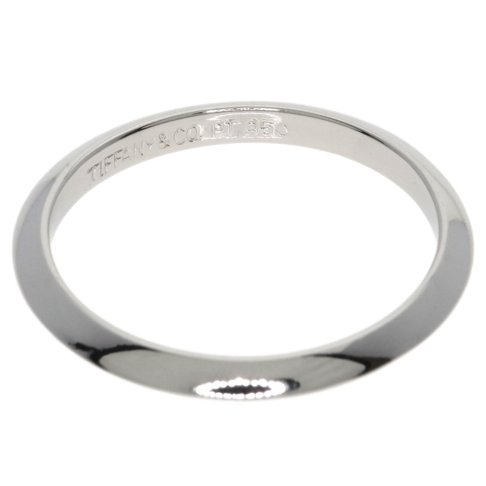 Tiffany Platinum 950 Band Ring (Pre-Owned)