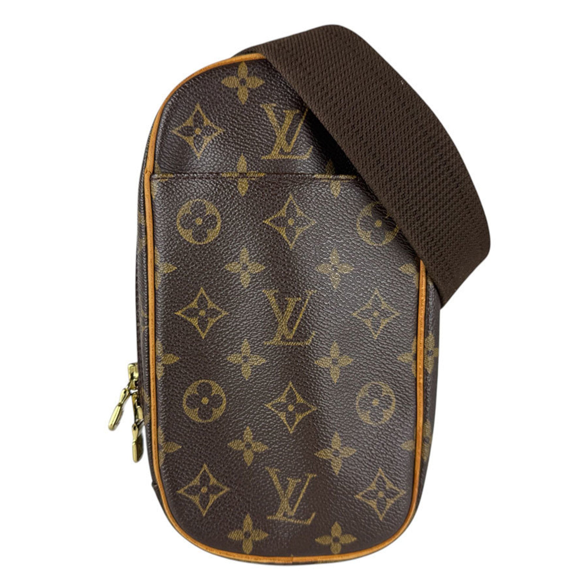 Louis Vuitton Brown Monogram Monogram Pochette Sling Bag (Pre-Owned)