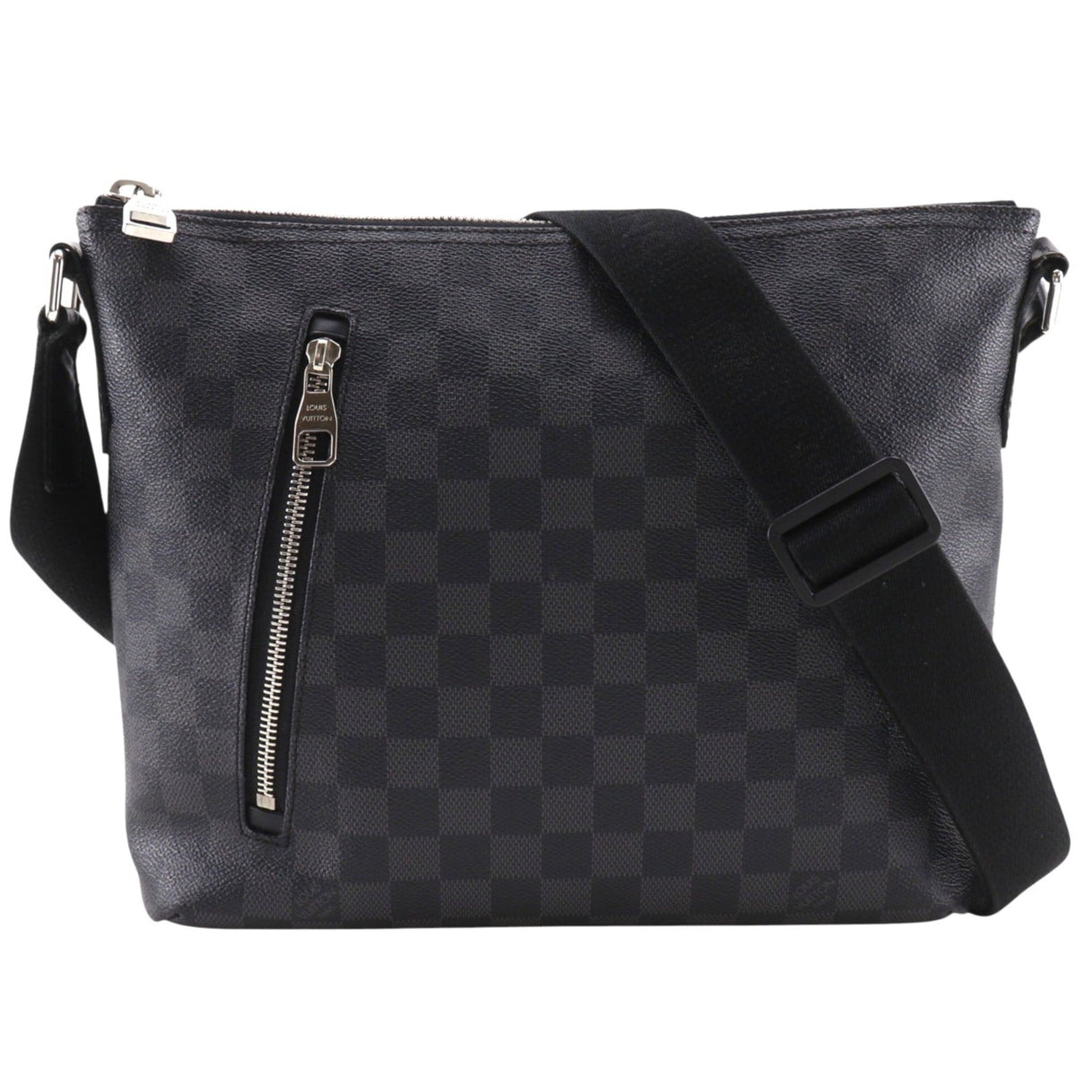 Louis Vuitton Damier Graphite Black Damier Graphite Shoulder Bag (Pre-Owned)