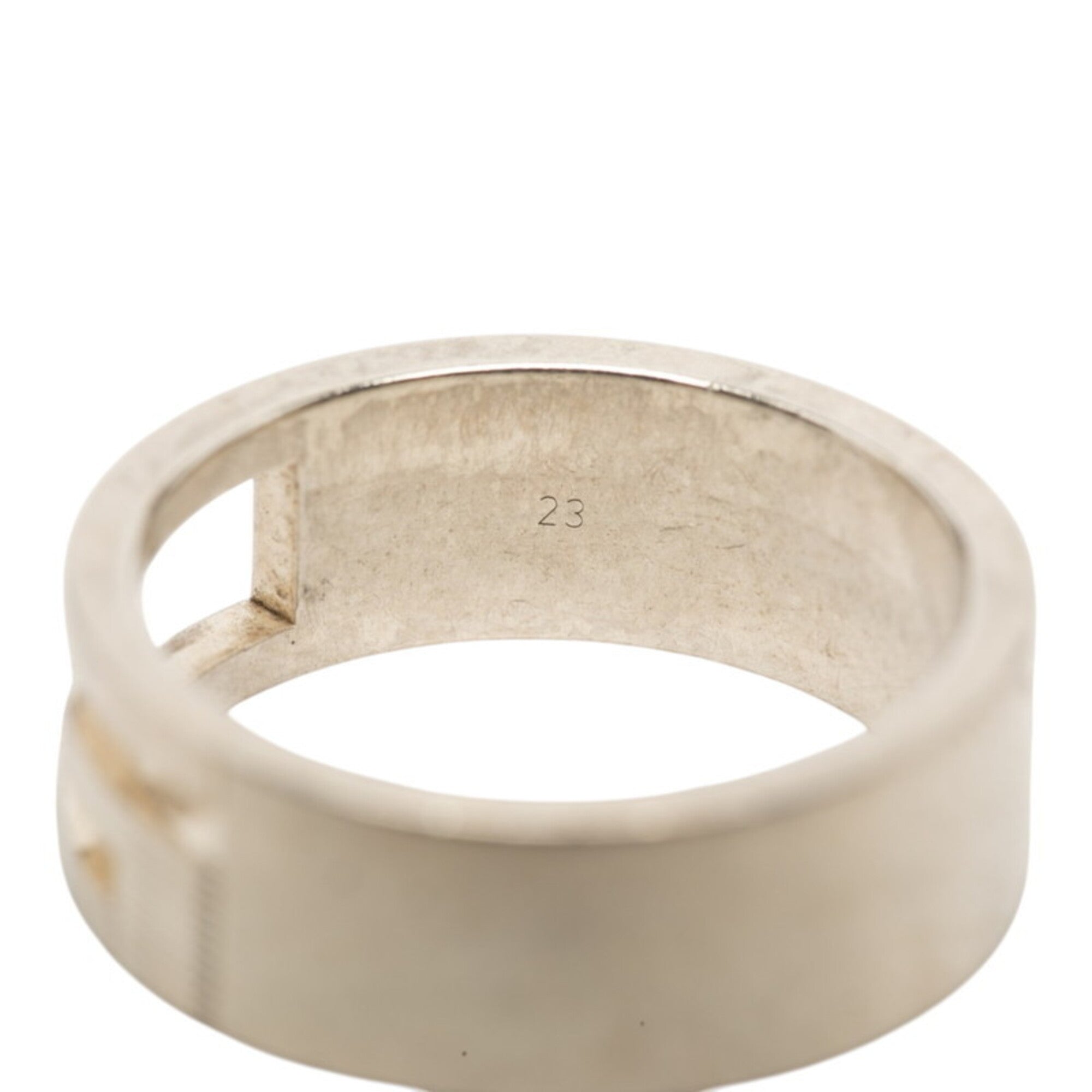 Gucci Silver 925 Band Ring (Pre-Owned)