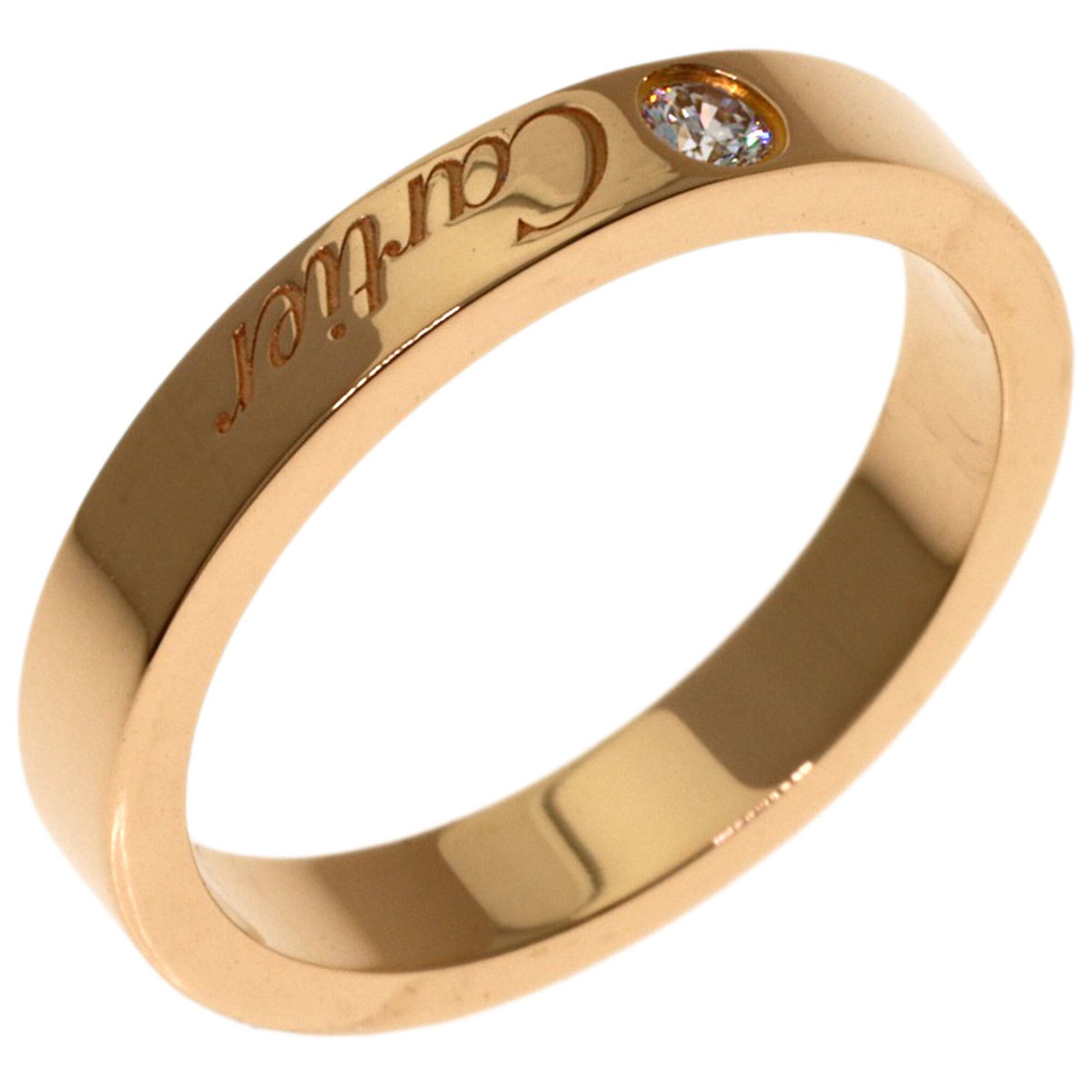 Cartier Pink Gold (18K) Band Ring (Pre-Owned)