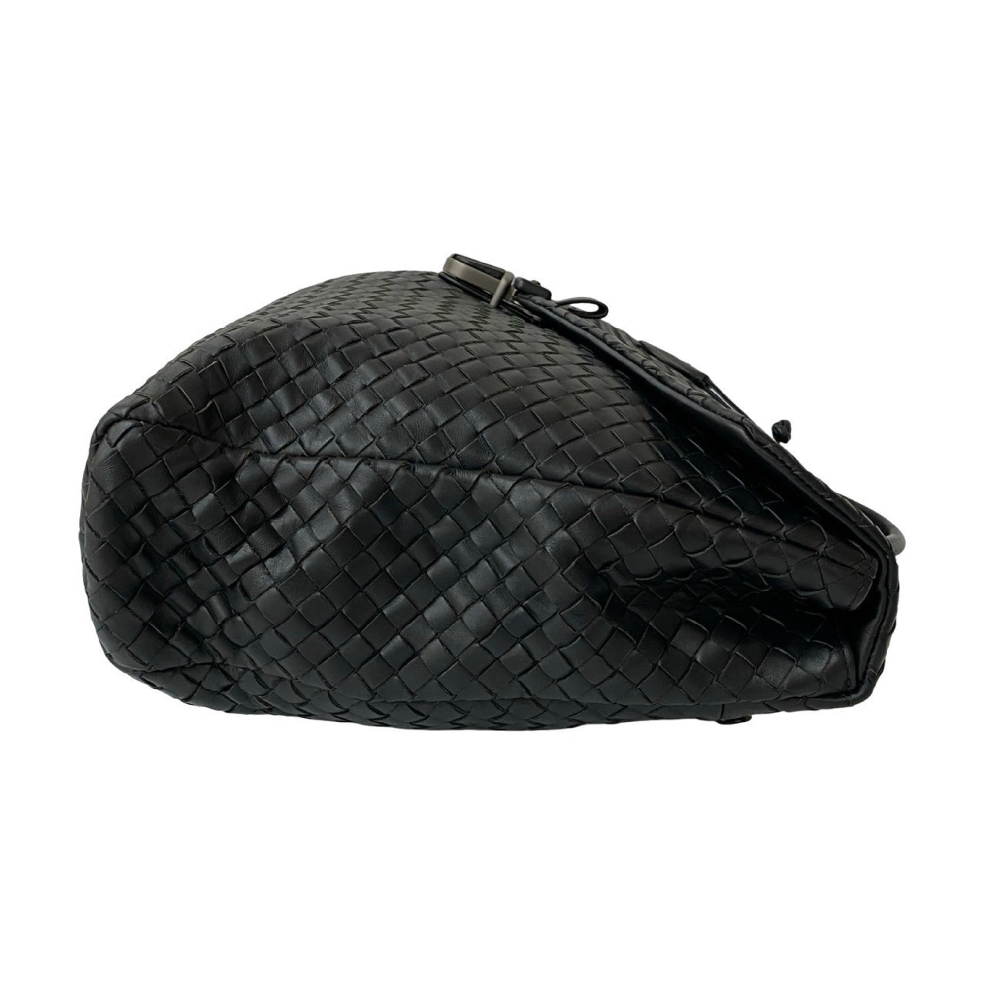 Bottega Veneta Black Leather Briefcase (Pre-Owned)