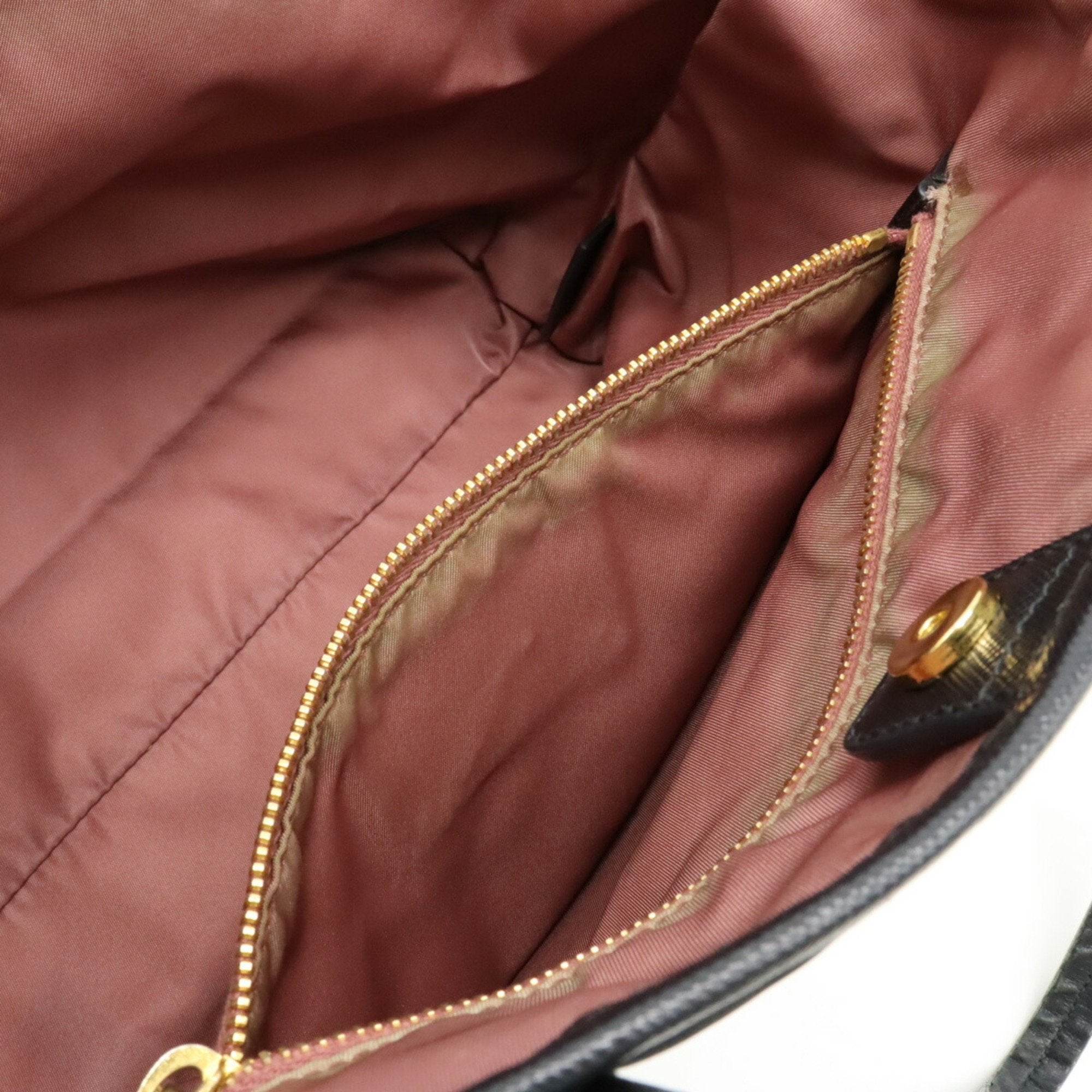 Prada Black Nero Nylon Shoulder Bag Tote Bag (Pre-Owned)