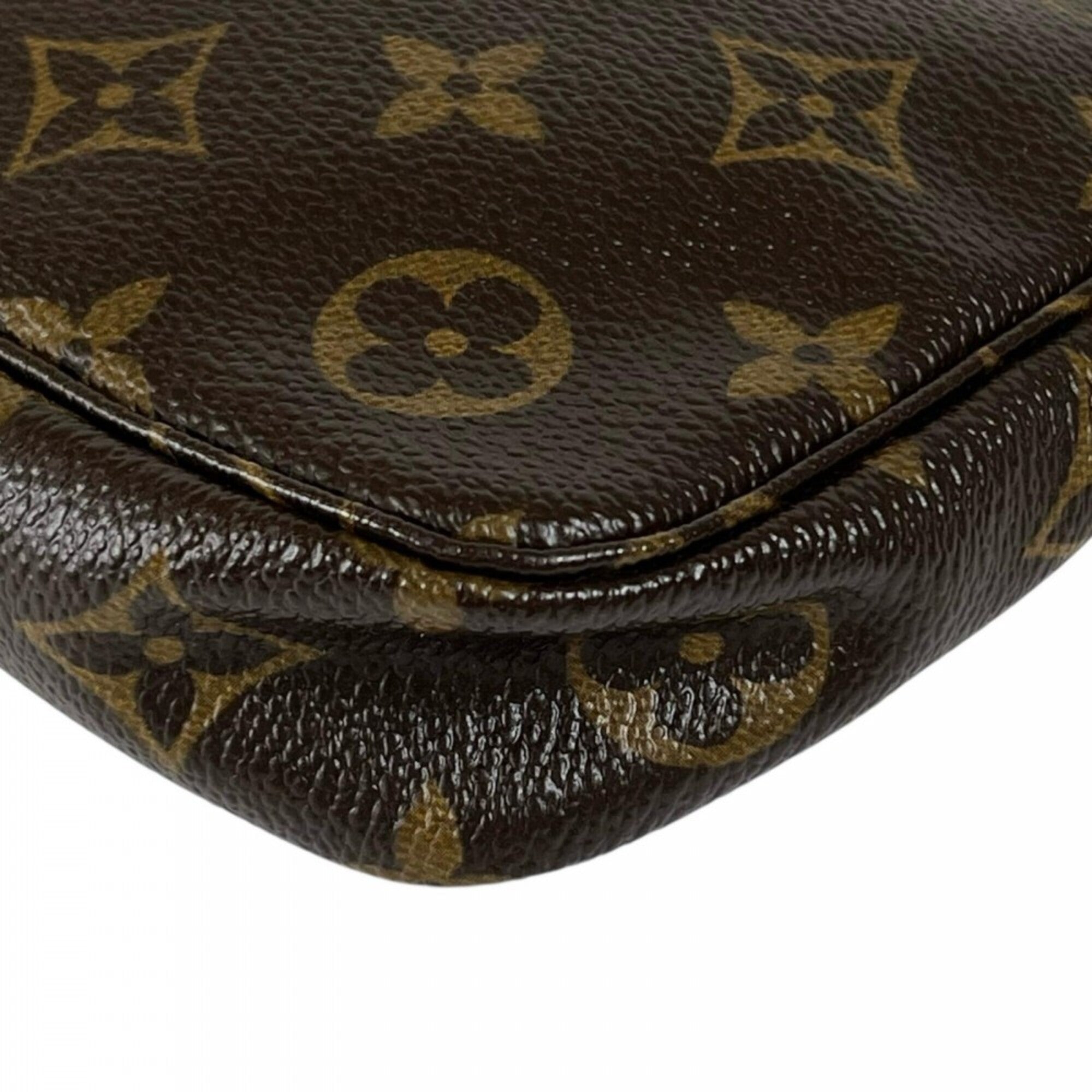 Louis Vuitton Brown Monogram Canvas Handbag (Pre-Owned)