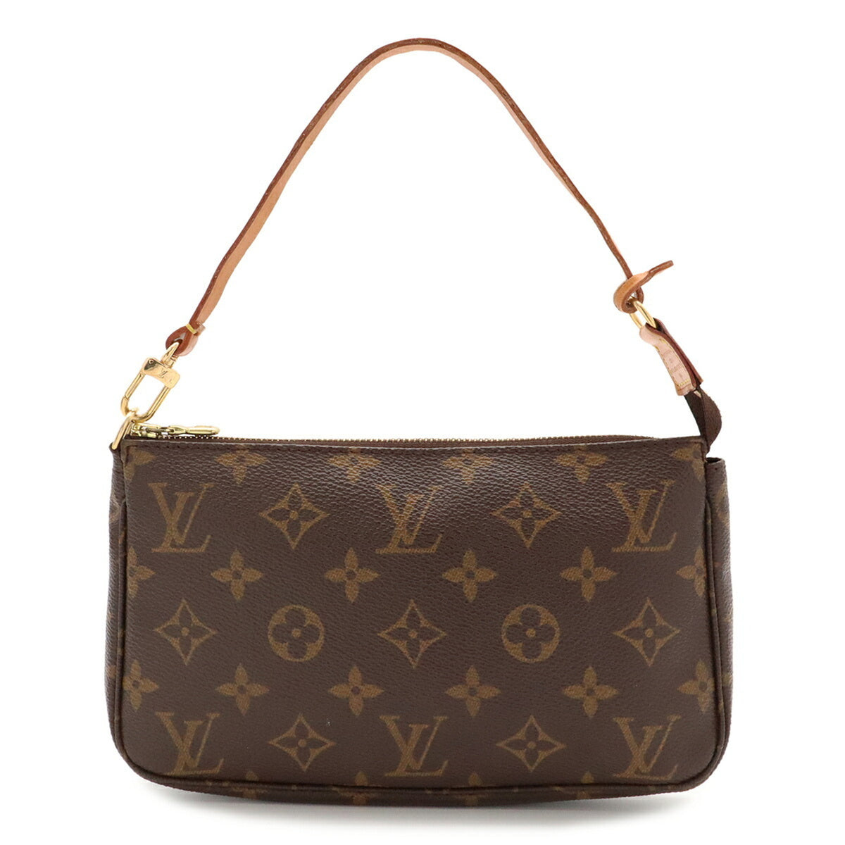 Louis Vuitton Brown Monogram Monogram Handbag Pochette Pouch (Pre-Owned)