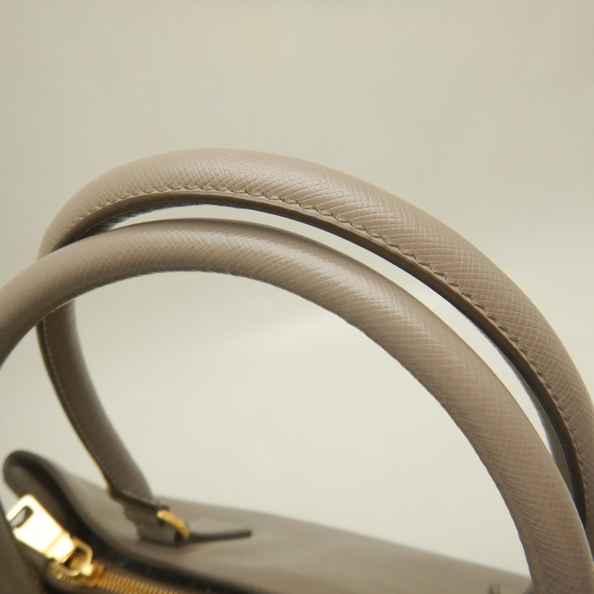 Prada Gold Saffiano Tote Bag (Pre-Owned)