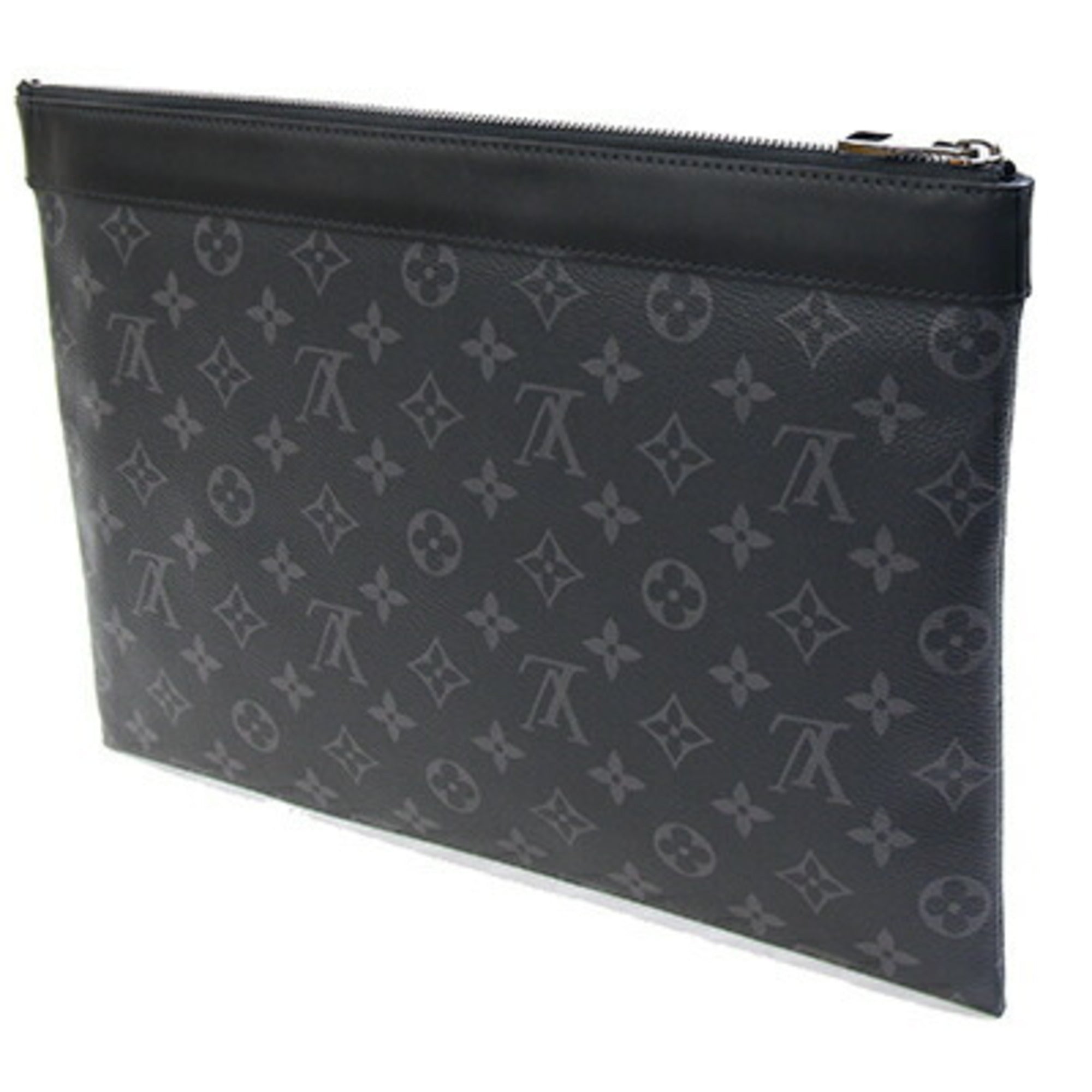 Louis Vuitton Monogram Eclipse Monogram Eclipse Monogram Eclipse Clutch Bag Pochette (Pre-Owned)