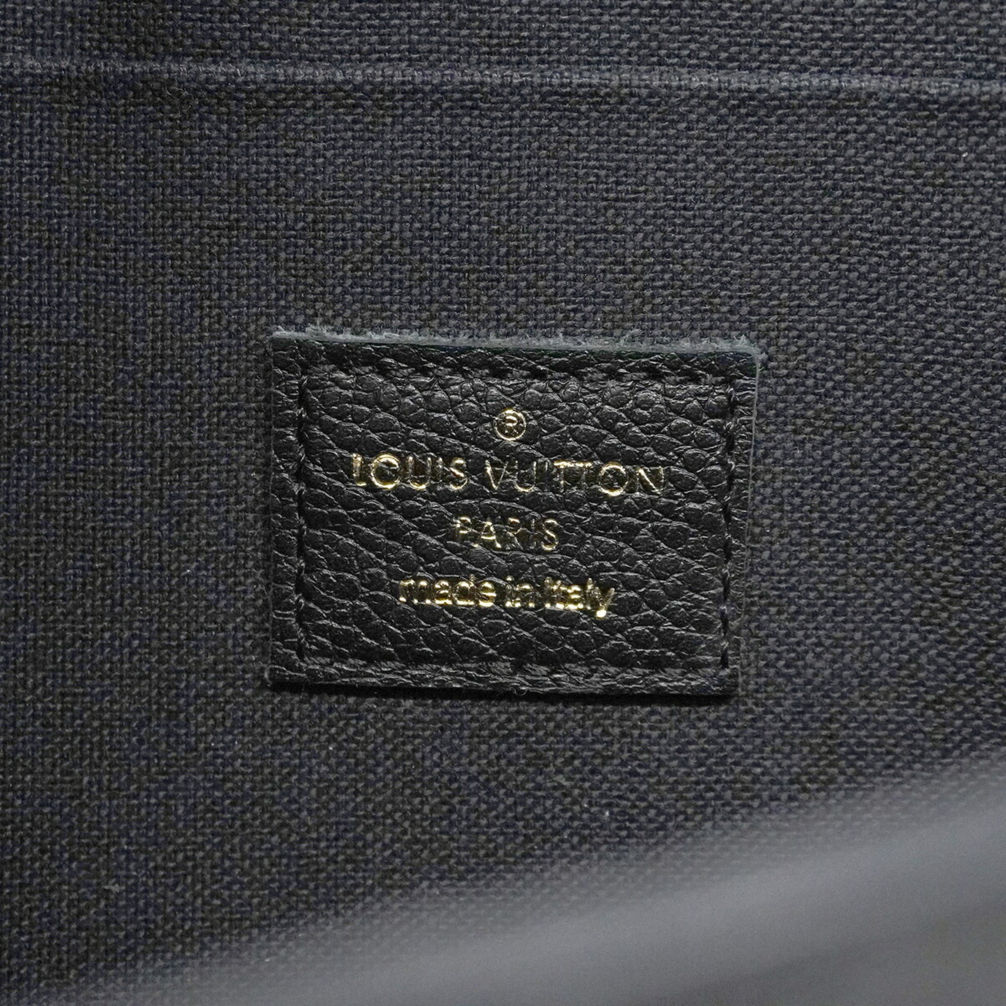 Louis Vuitton Noir Chain/Shoulder Wallet (Pre-Owned)