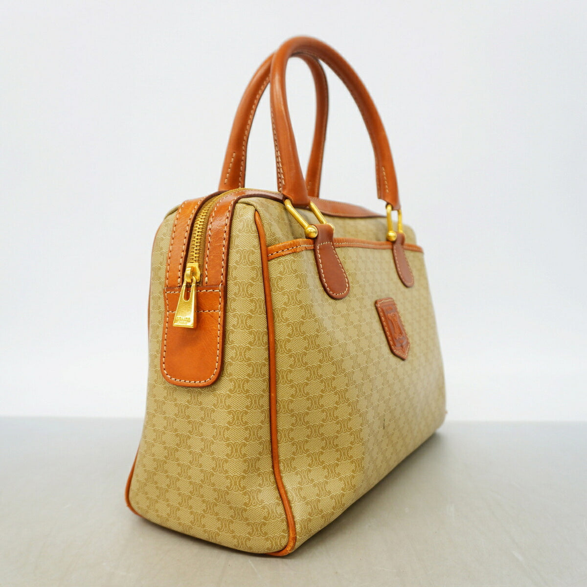 Celine Beige Pvc Handbag (Pre-Owned)