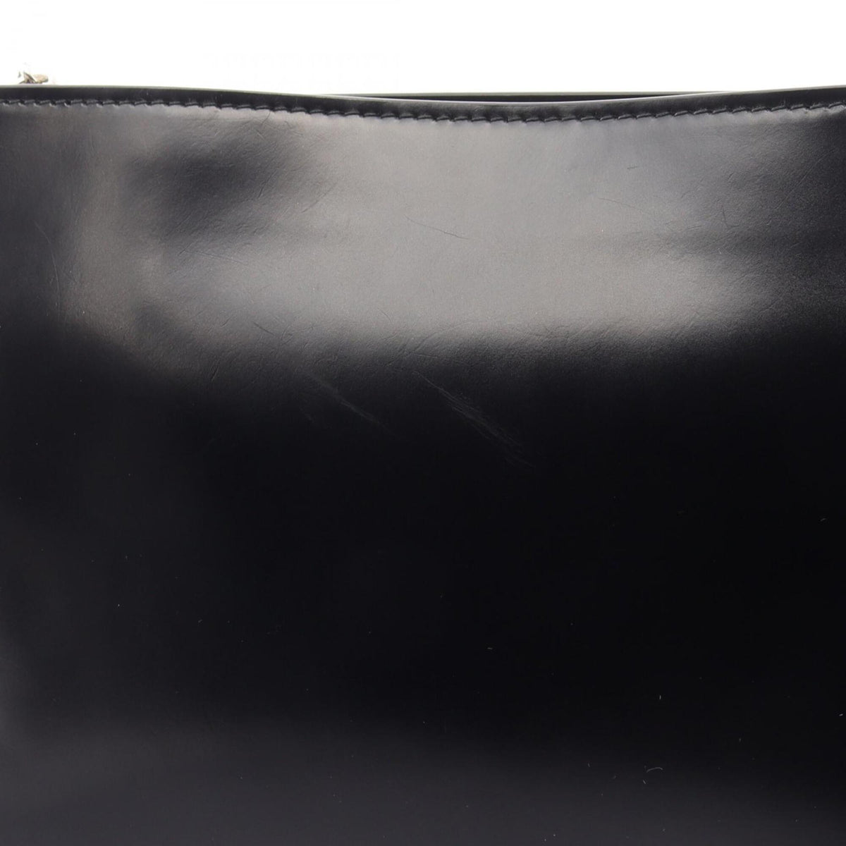 Prada Black Leather Handbag Shoulder Bag (Pre-Owned)