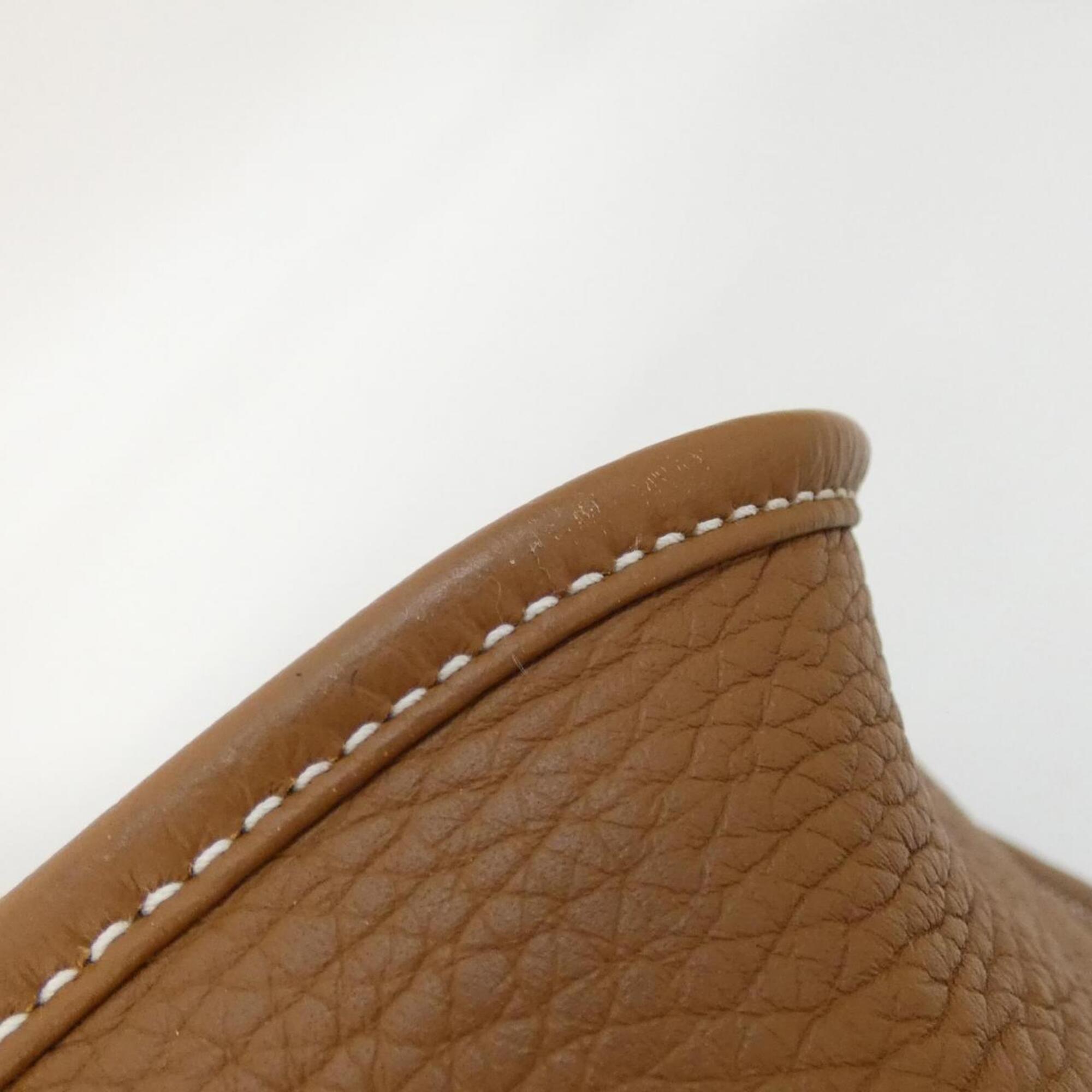 Hermes Brown Taurillon Clemence Leather Shoulder Bag (Pre-Owned)