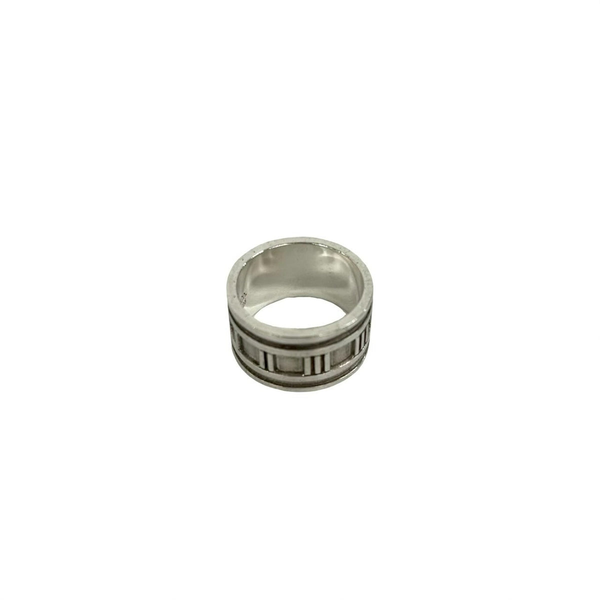 Tiffany Silver Silver 925 Band Ring (Pre-Owned)