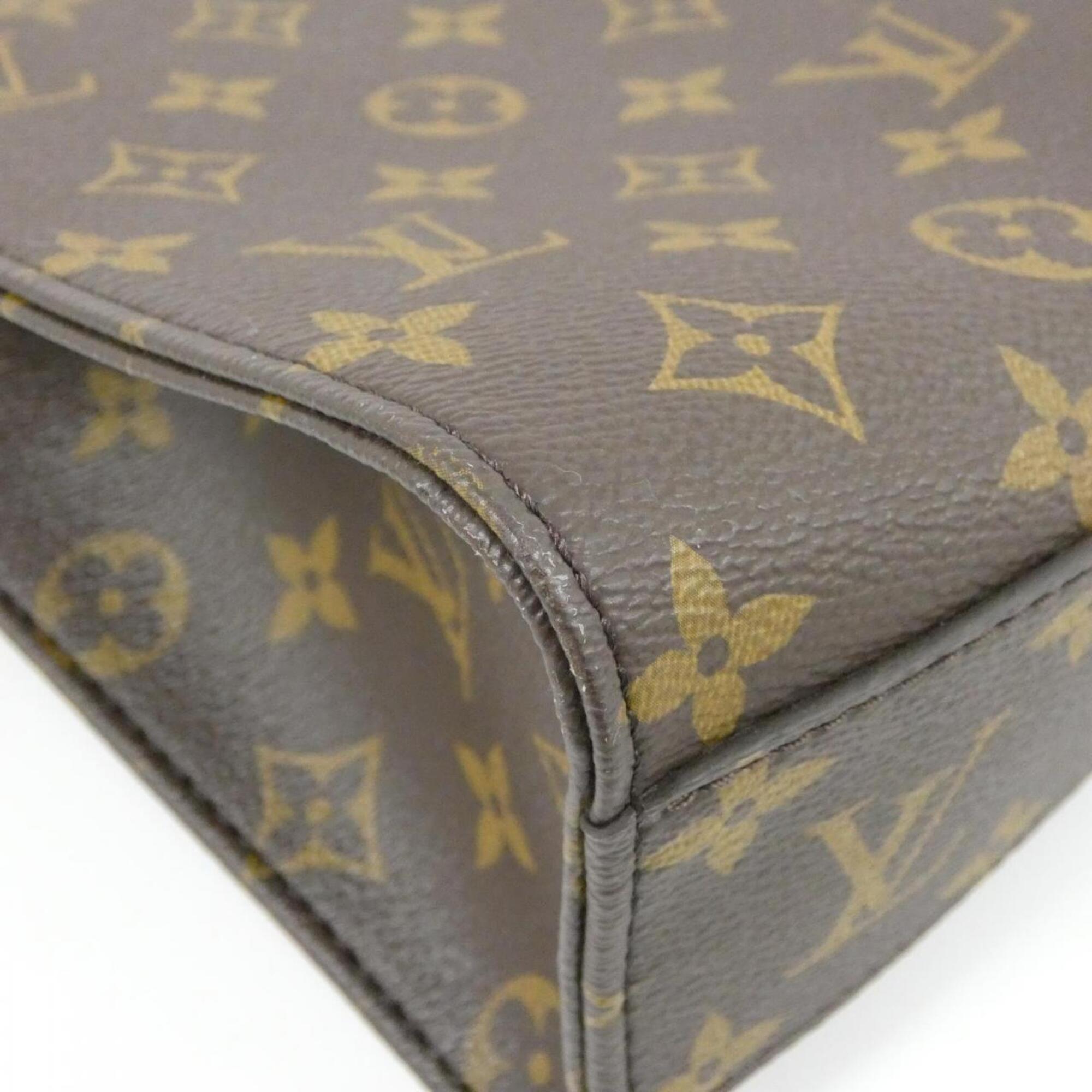 Louis Vuitton Marron Coated Canvas Handbag (Pre-Owned)