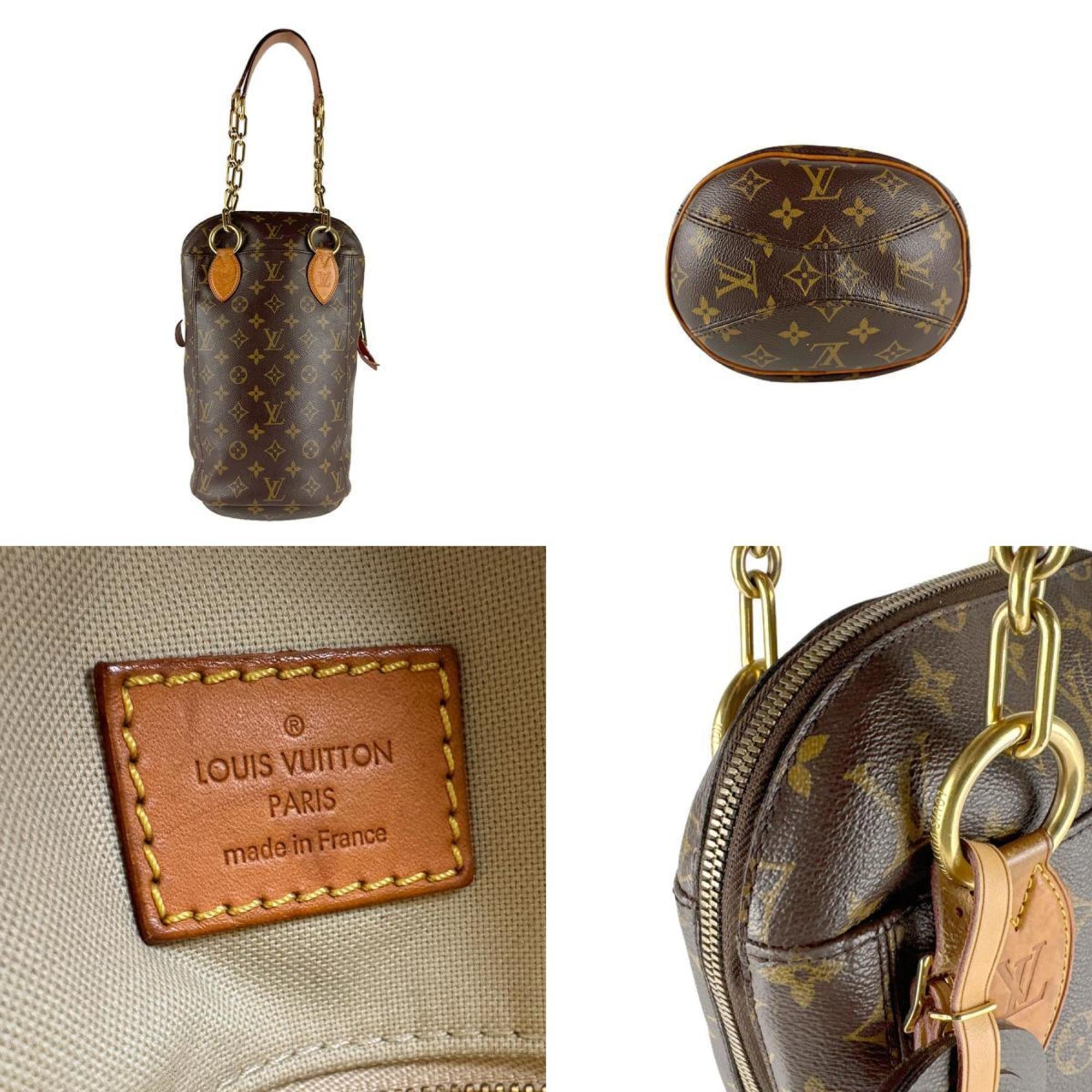 Louis Vuitton Brown Monogram Canvas Shoulder Bag (Pre-Owned)