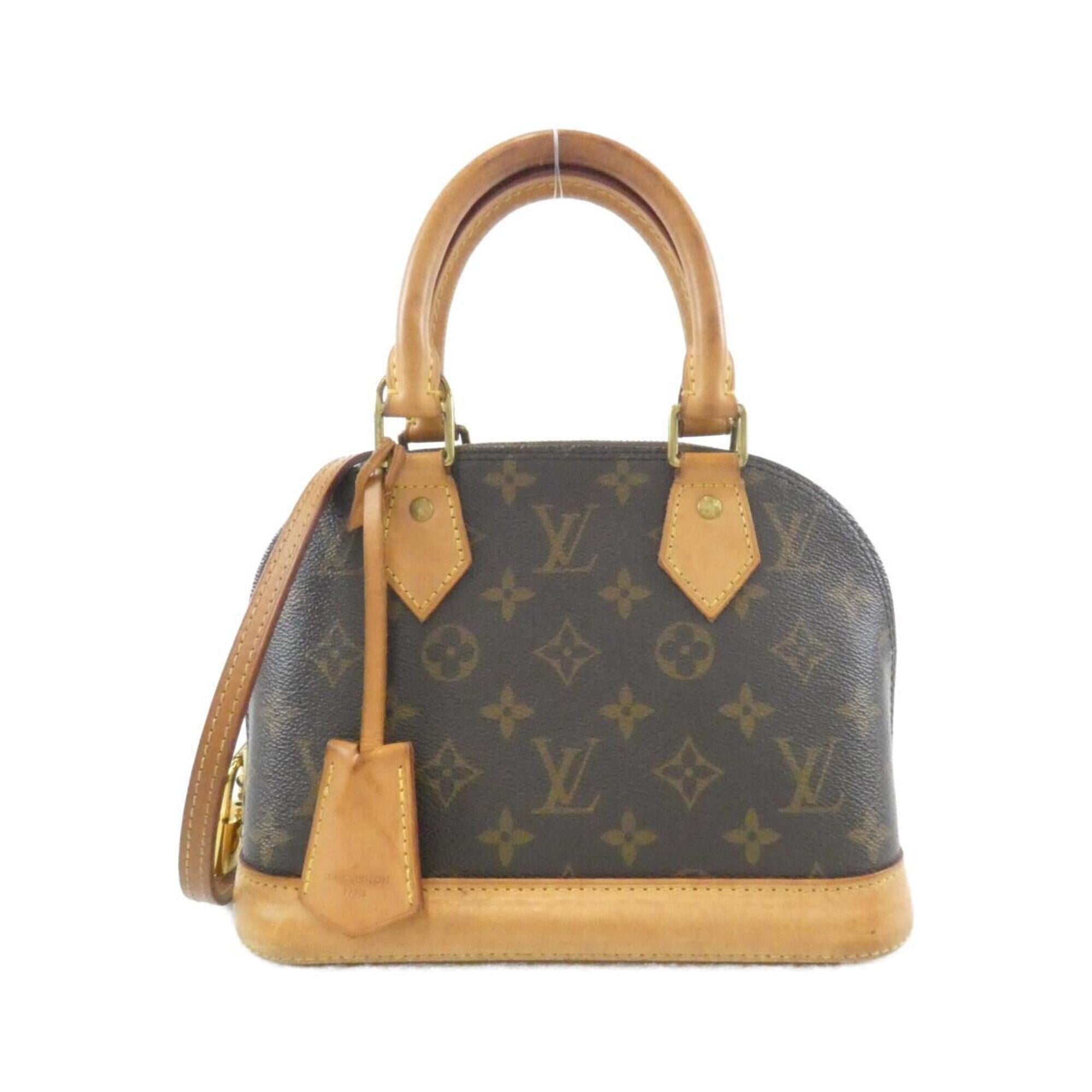 Louis Vuitton Marron Coated Canvas Handbag (Pre-Owned)