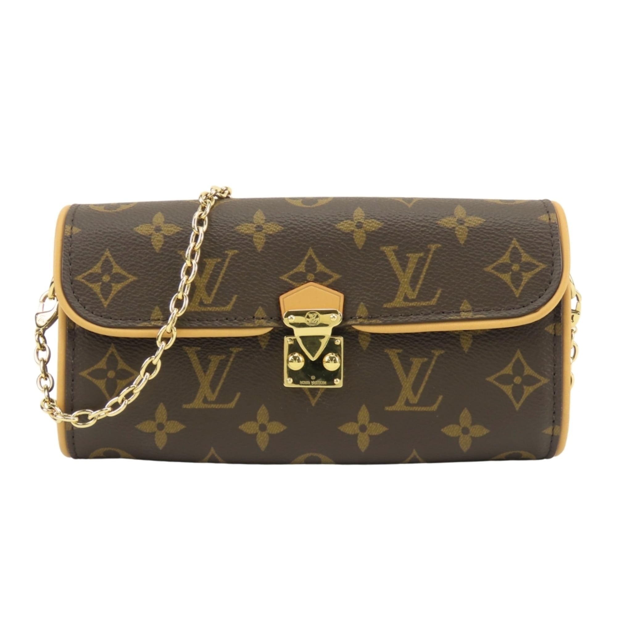 Louis Vuitton Monogram Brown Monogram Pochette Shoulder Bag (Pre-Owned)