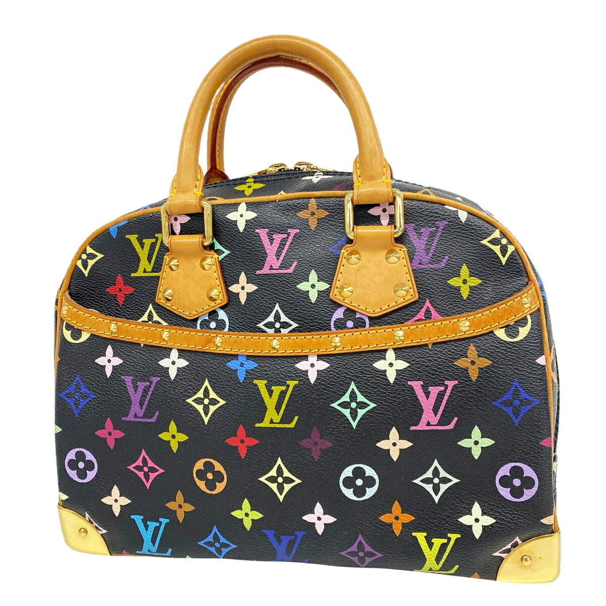 Louis Vuitton Noir Handbag (Pre-Owned)