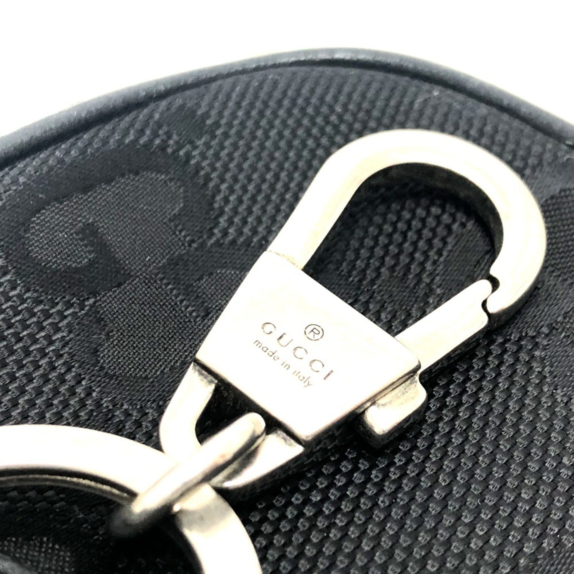 Gucci Black Gg Canvas Coin Purse/Coin Case (Pre-Owned)