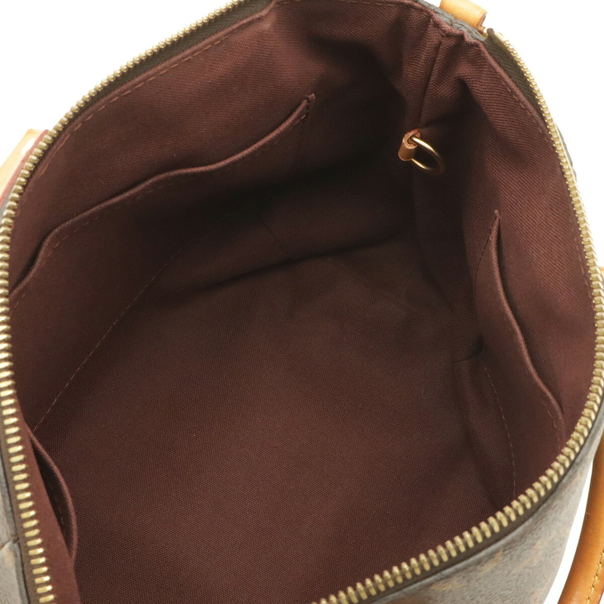 Louis Vuitton Brown Galle Monogram White Monogram Handbag (Pre-Owned)