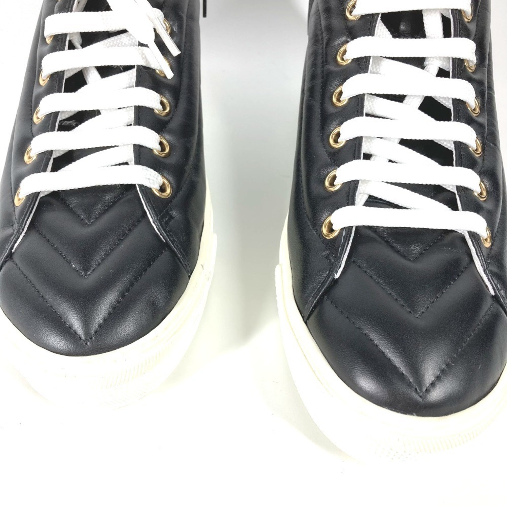 Louis Vuitton Black Multi-Color Sneakers (Pre-Owned)