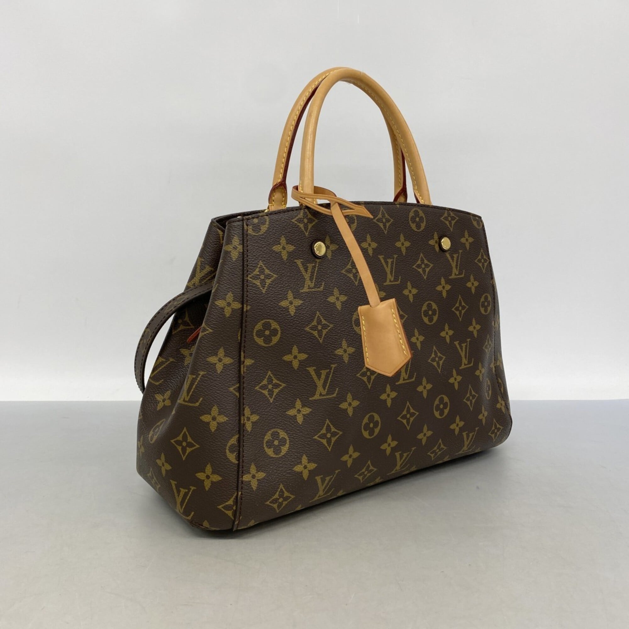 Louis Vuitton Brown Handbag (Pre-Owned)