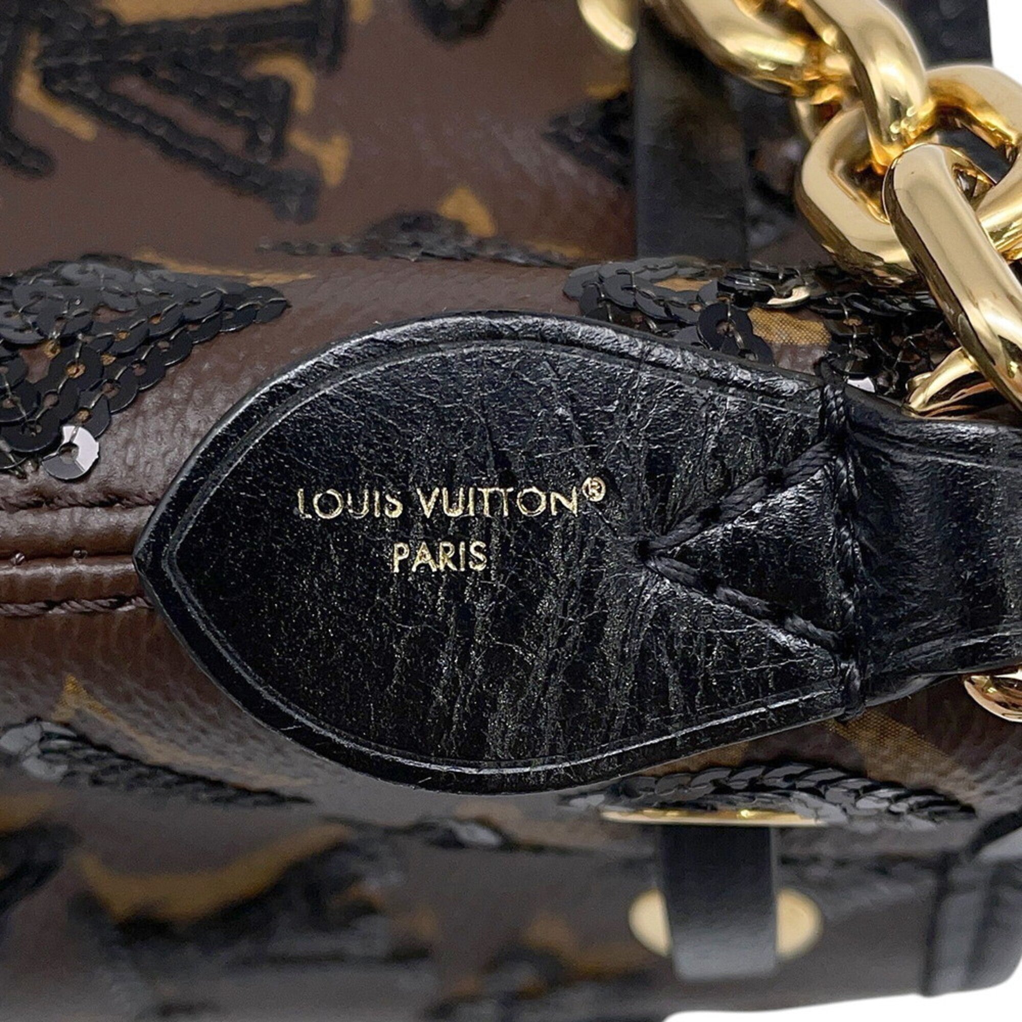 Louis Vuitton Black Brown Monogram Noir Monogram Handbag Shoulder Bag (Pre-Owned)