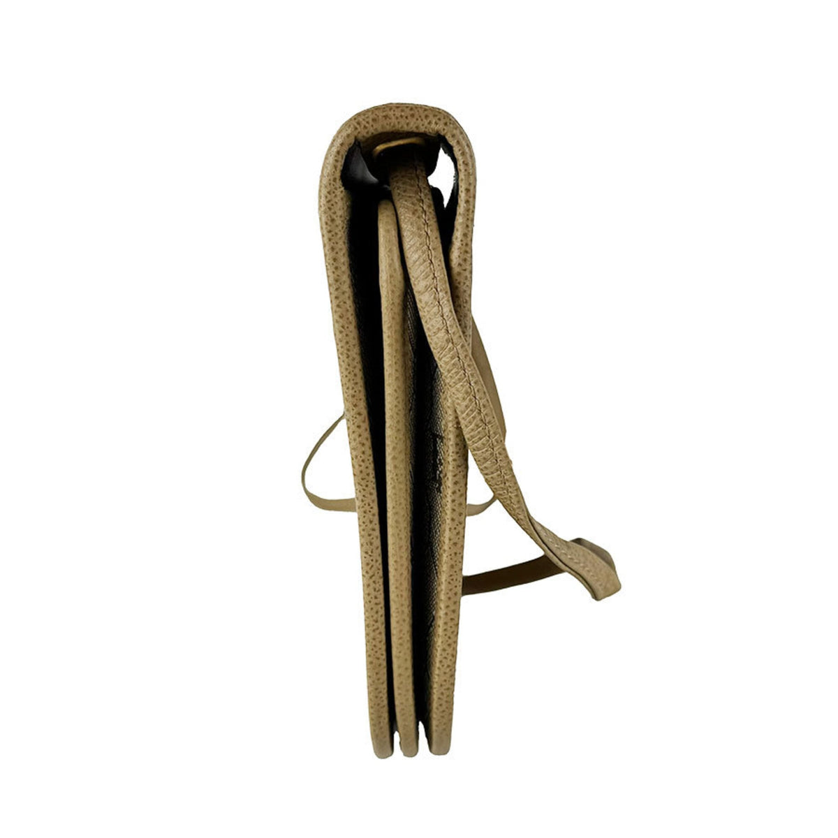 Christian Dior Beige Leather Shoulder Bag (Pre-Owned)