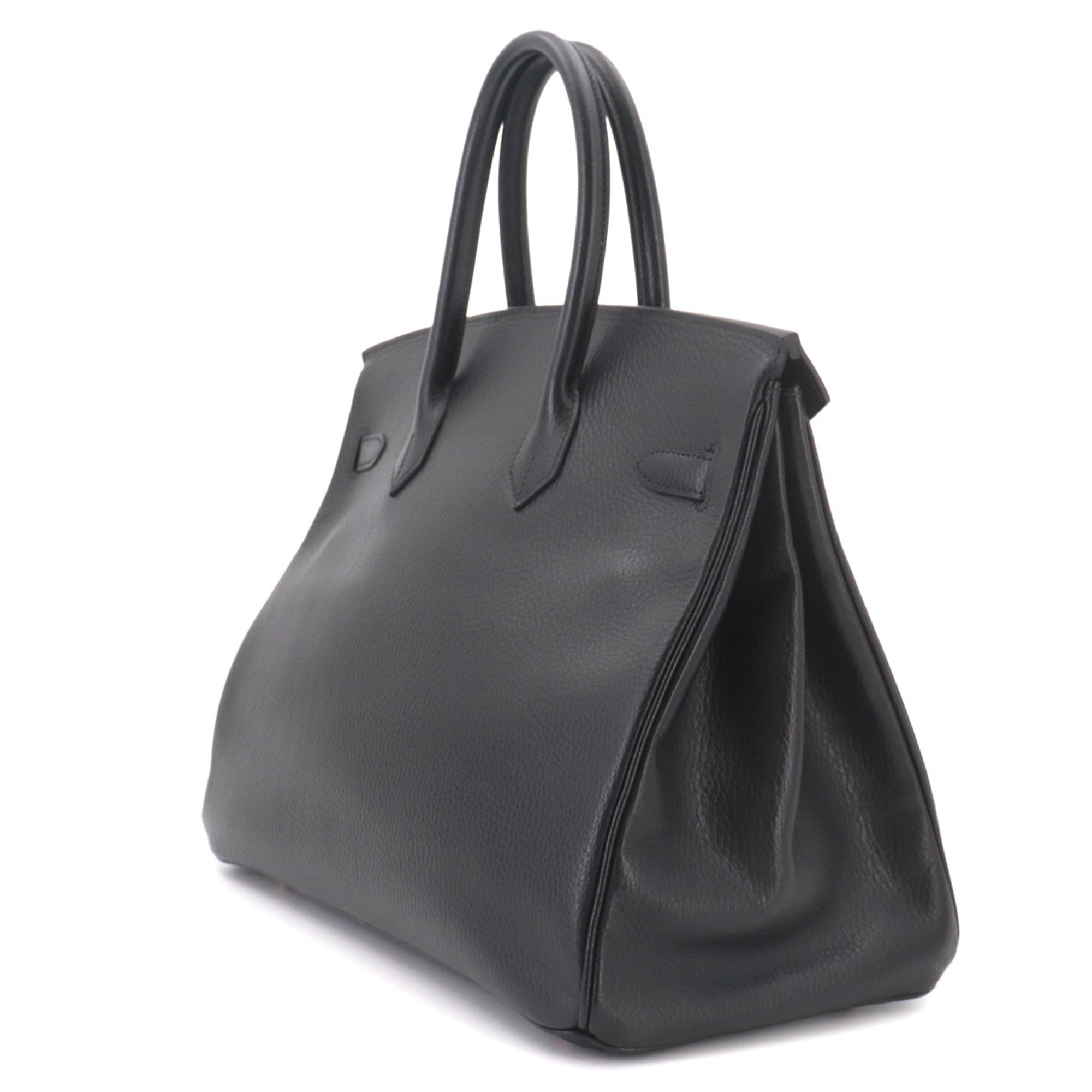 Hermes Black Ardennes Leather Handbag (Pre-Owned)