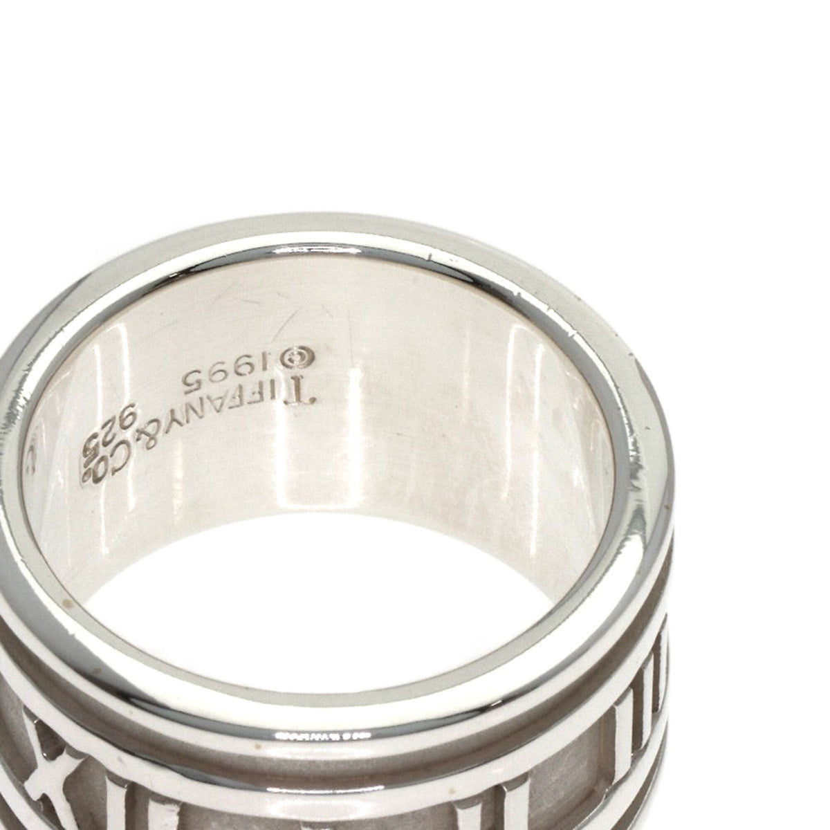 Tiffany Atlas Silver Band Ring (Pre-Owned)