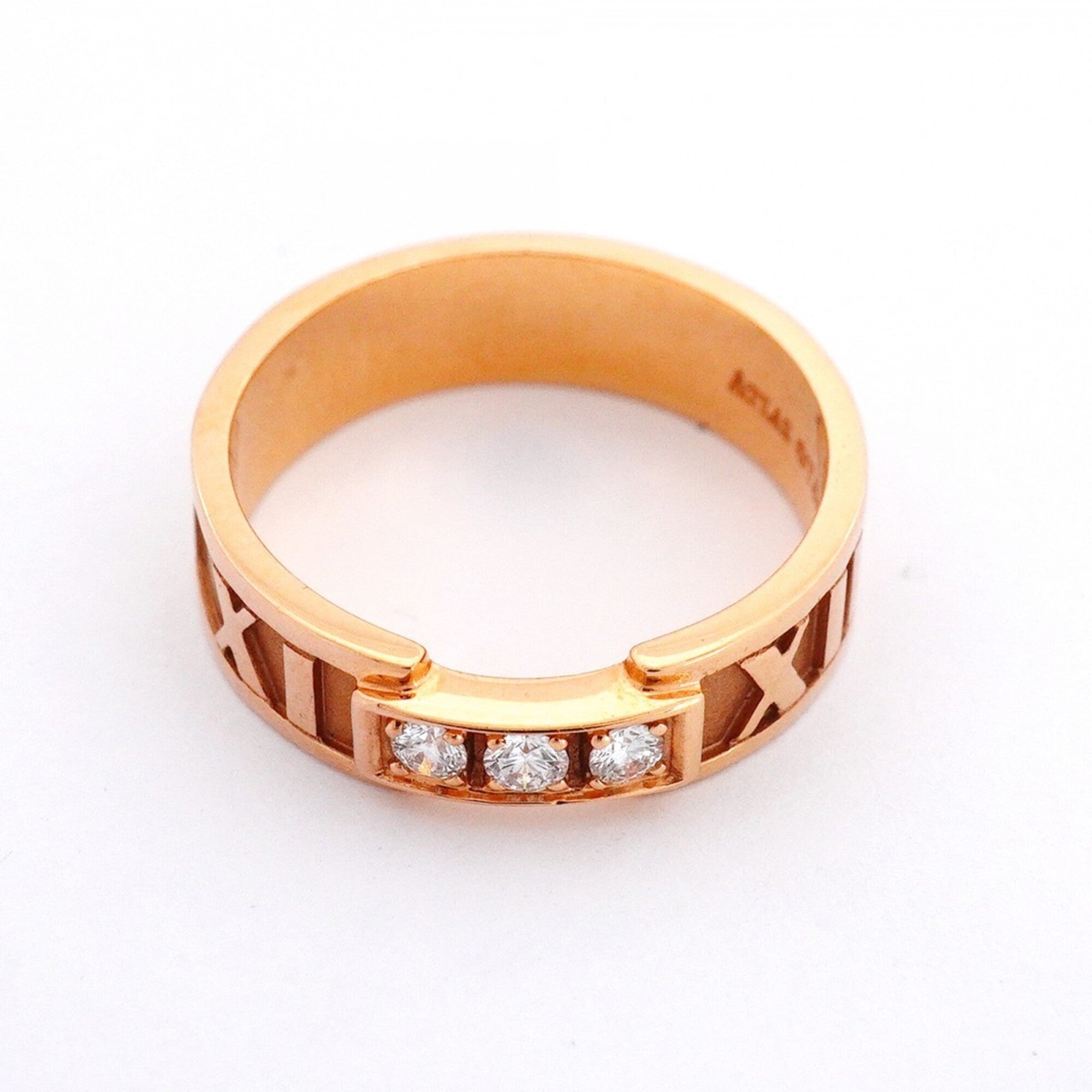 Tiffany Pink Gold (18K) Band Ring (Pre-Owned)