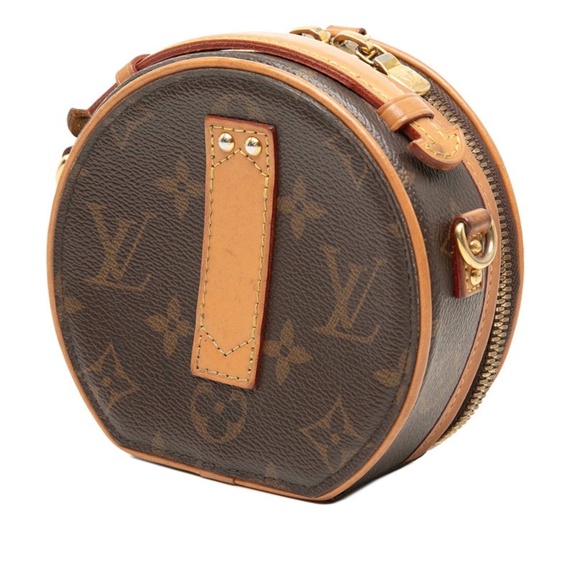 Louis Vuitton Brown Pvc Leather Handbag Shoulder Bag (Pre-Owned)