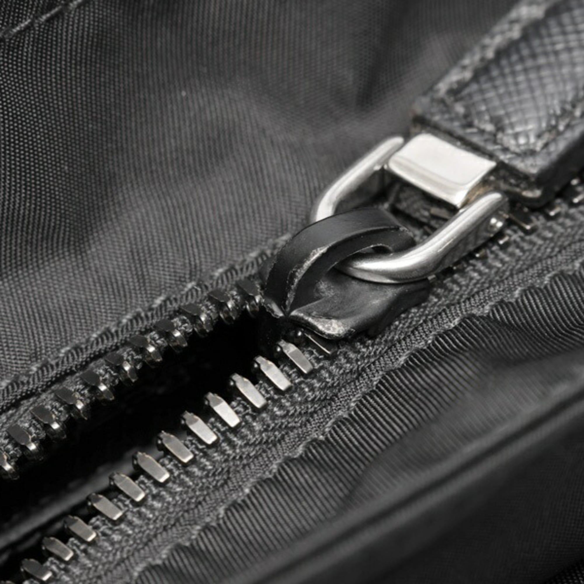 Prada Black Nylon Shoulder Bag (Pre-Owned)