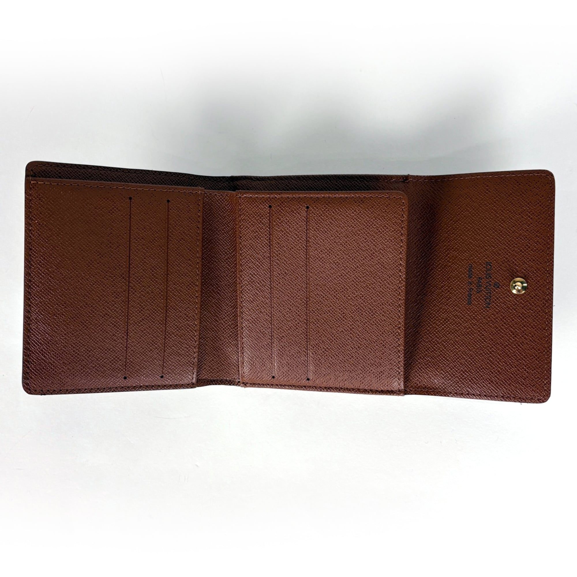 Louis Vuitton Brown Monogram Wallet (Bi-Fold) (Pre-Owned)